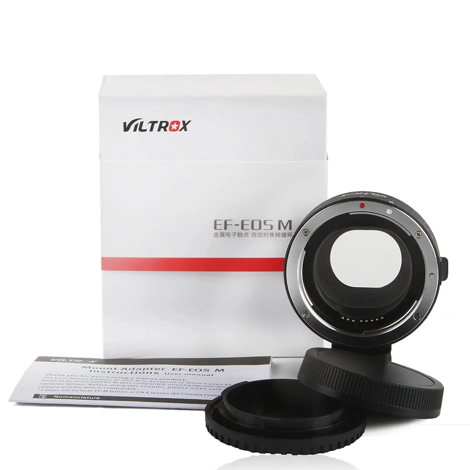 VILTROX adapter EF-EOS M — metallist üleminek Canonile – pilt 7