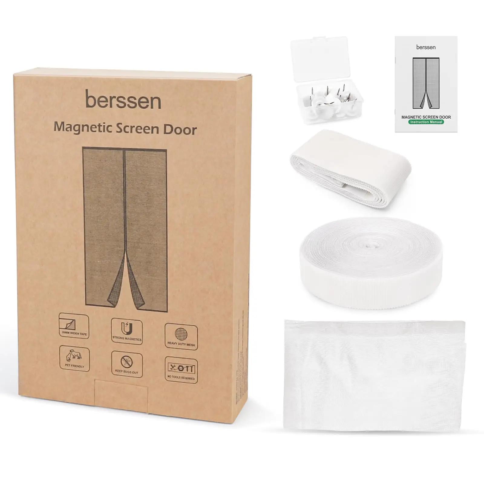 berssen sääsevõrk balkoniuksele 90x220cm — magnetiline – pilt 6