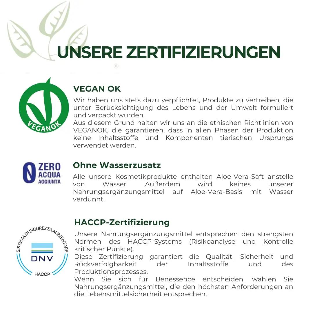 Benessence Aloe Vera mahl 3 L — puhas naturaalse tekstuuriga – pilt 8