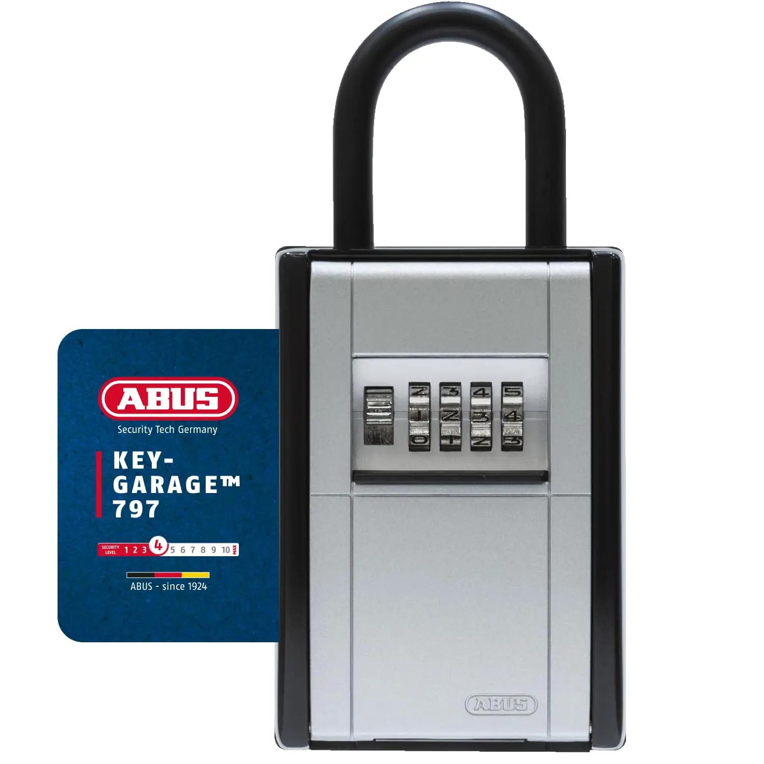 ABUS turvaline KeyGarage 463303 plastist võtmehoidja aedik