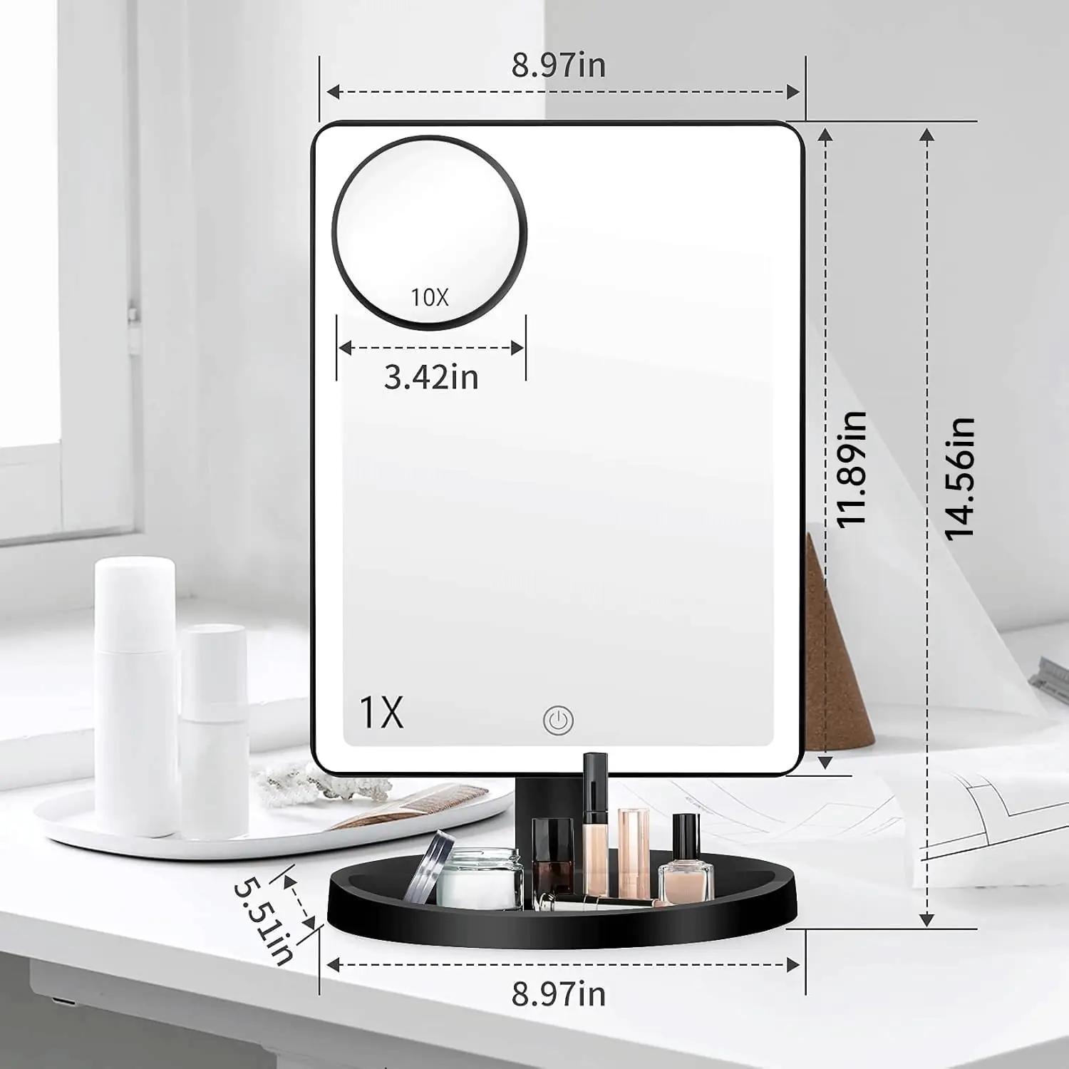 FUNTOUCH LED-meigipeegel XL mobiilne ja ergonoomiline – pilt 6