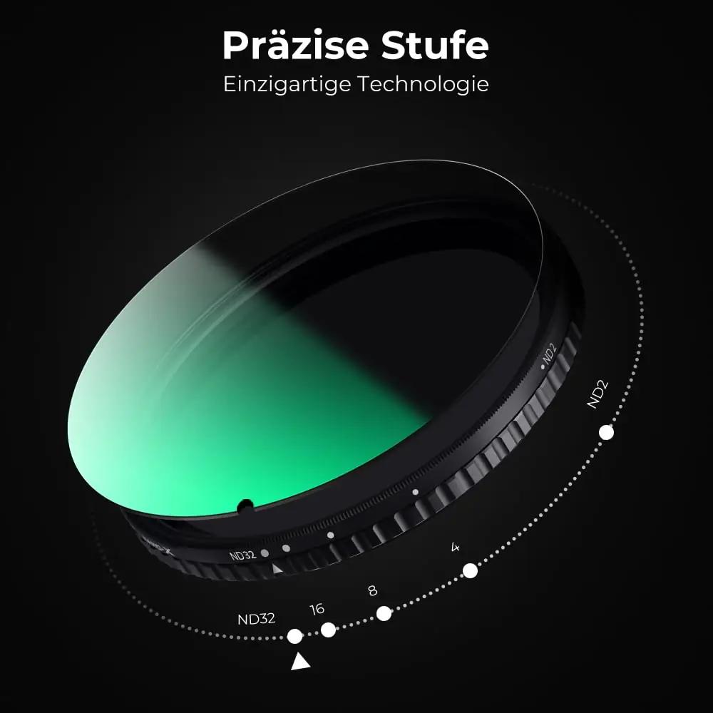 K&F CONCEPT 67mm ND-filter fotode hämarduseks ja filmimiseks – kasutusnäide