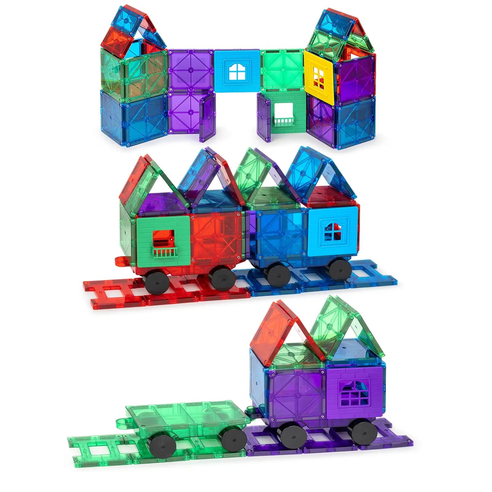 Playmags magnetilised ehitusklotsid — vastupidav mängukomplekt
