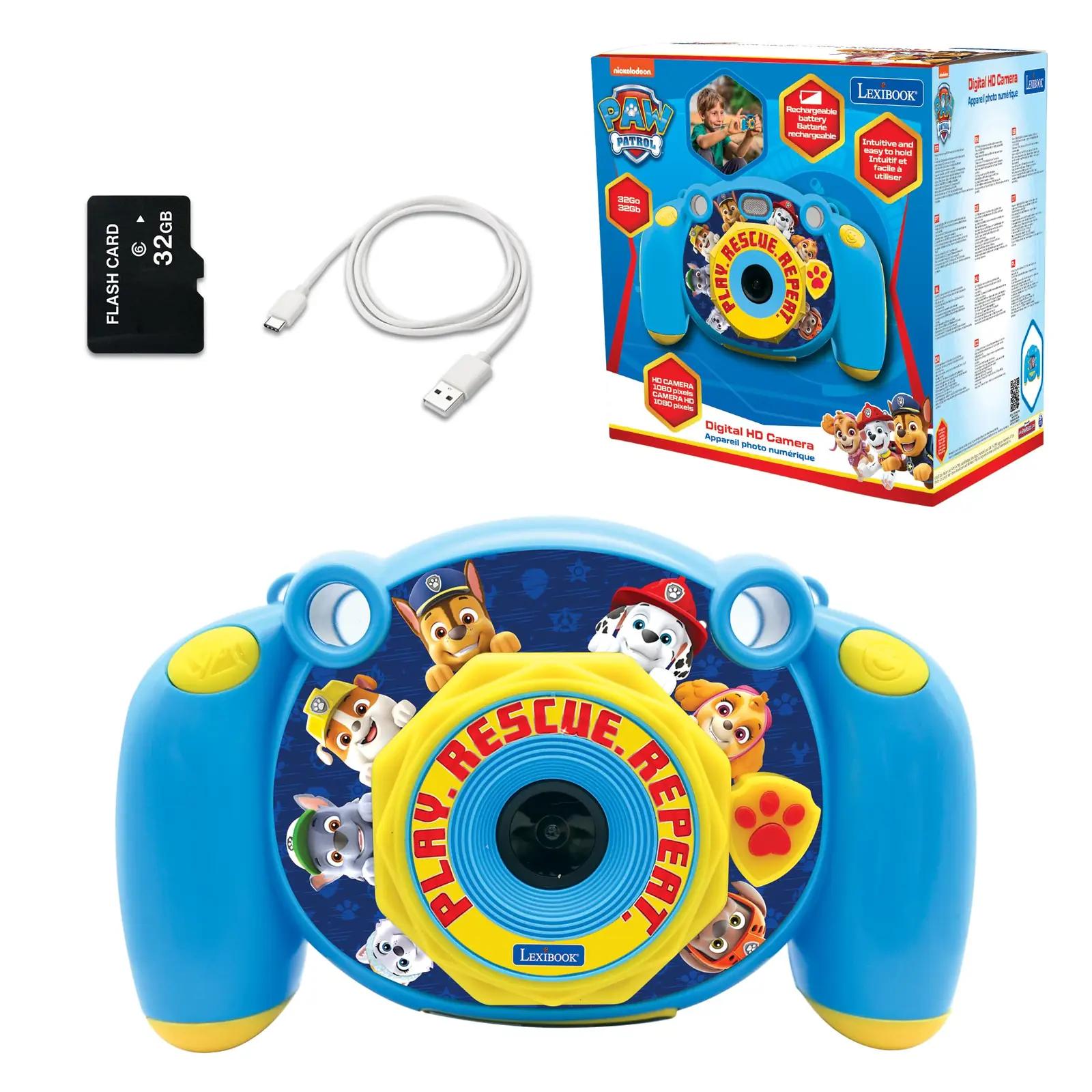 Lexibook Paw Patrol lastekamera — vastupidav ja mänguline