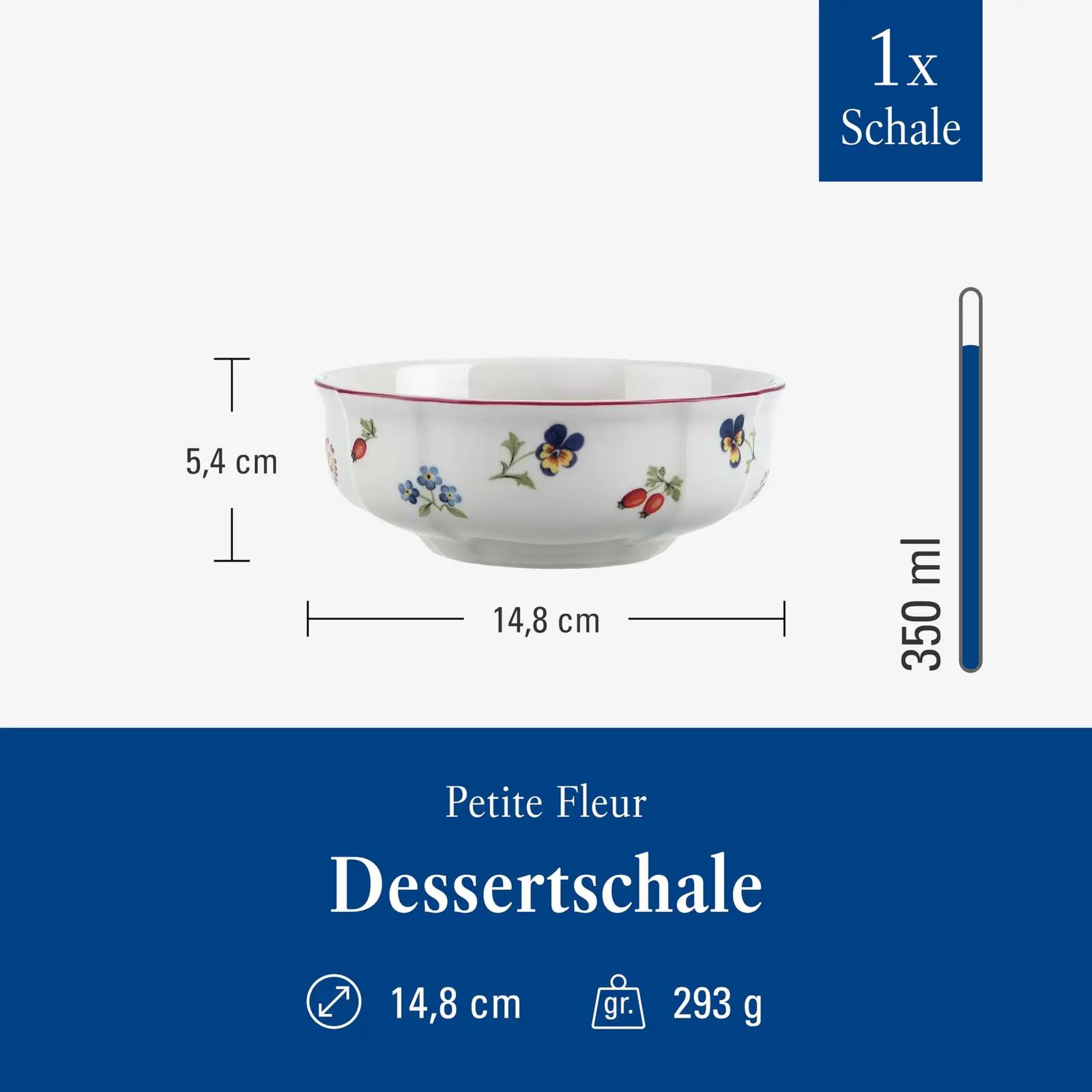 Villeroy & Boch peen portselanist dessertikauss 15 cm – lisavaade