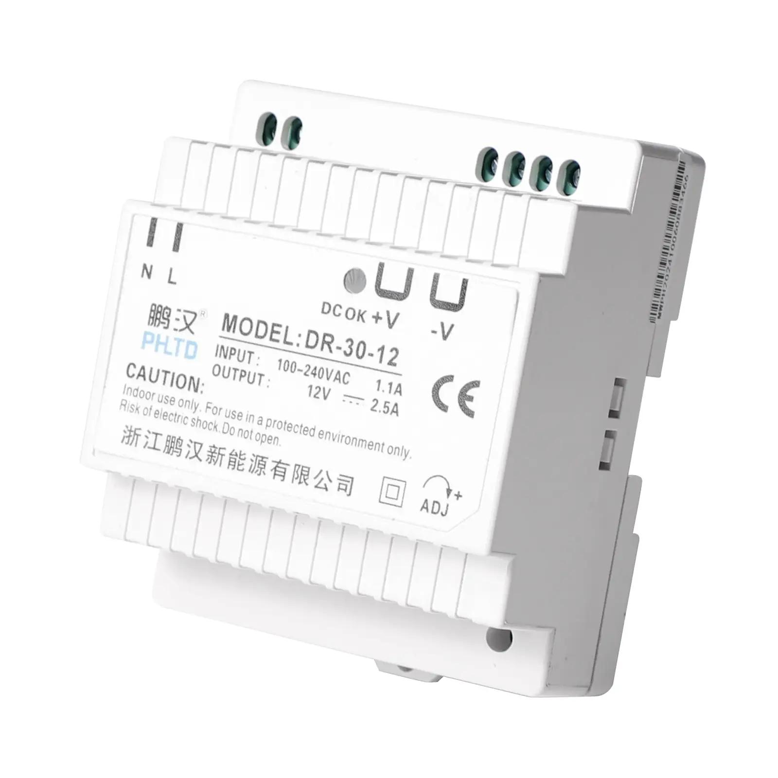 Stonenect kompaktne DIN-rööpa toiteplokk 12V 2.5A