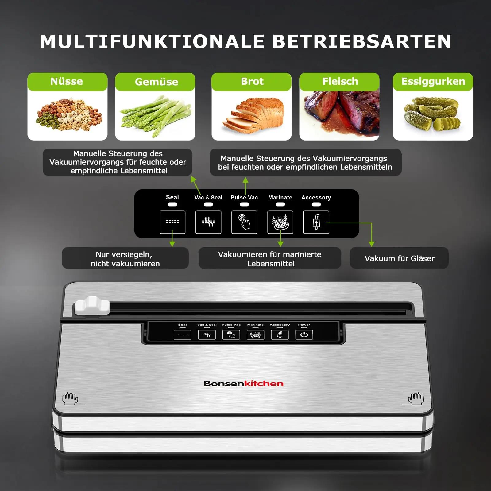 Bonsenkitchen vaakumpakendaja – kodu ja elamine – detailne vaade