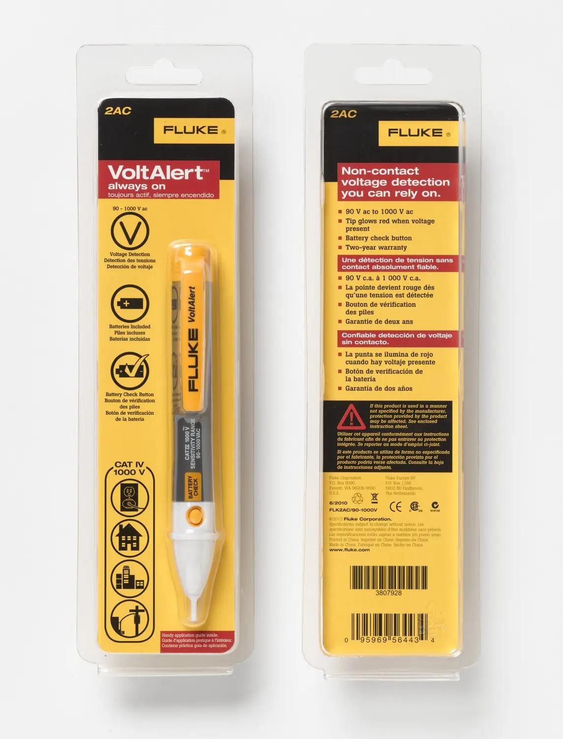 Fluke vastupidav plastikust pingetester – täpne mõõtmine – pilt 6