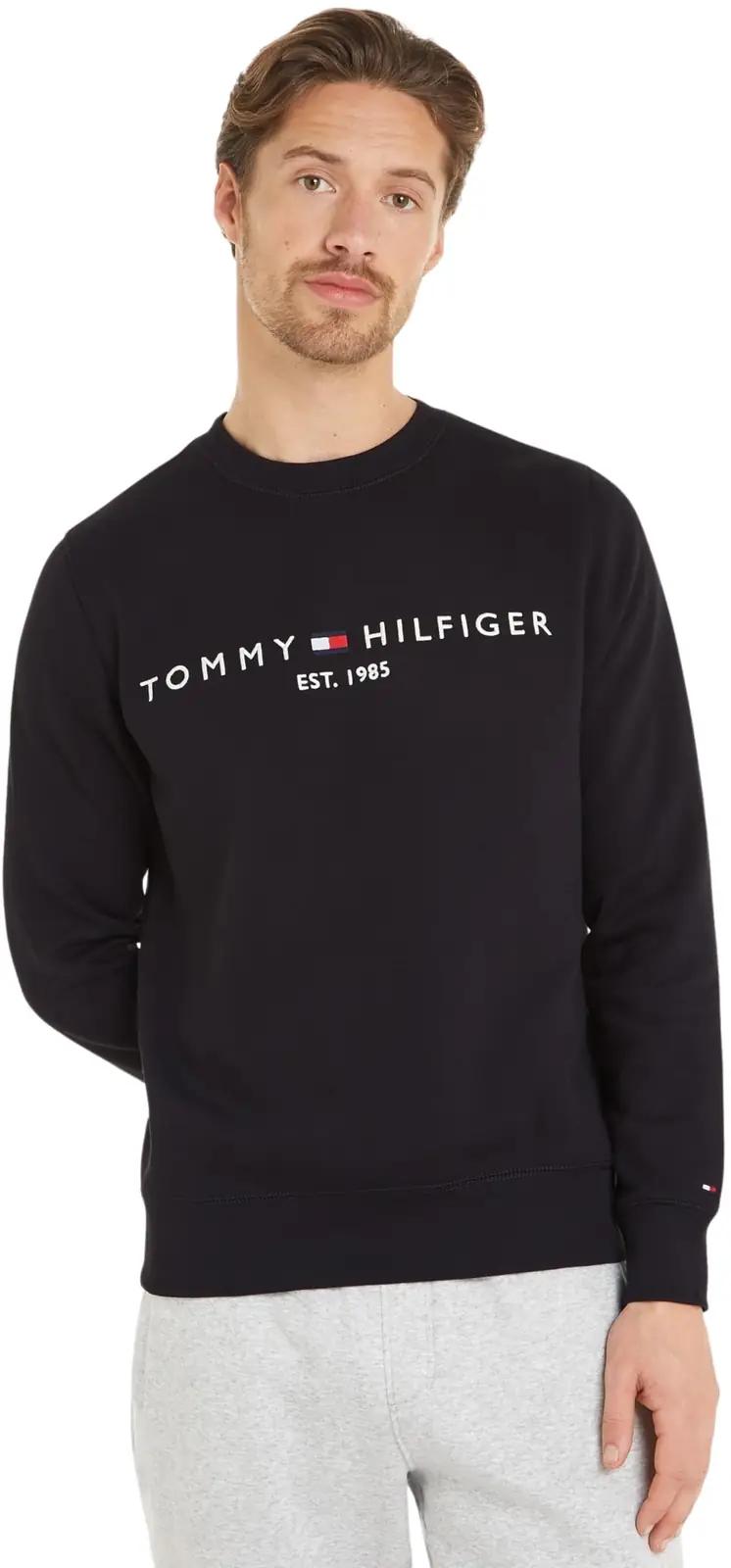 Tommy Hilfiger pehme meeste dressipluus – must, L