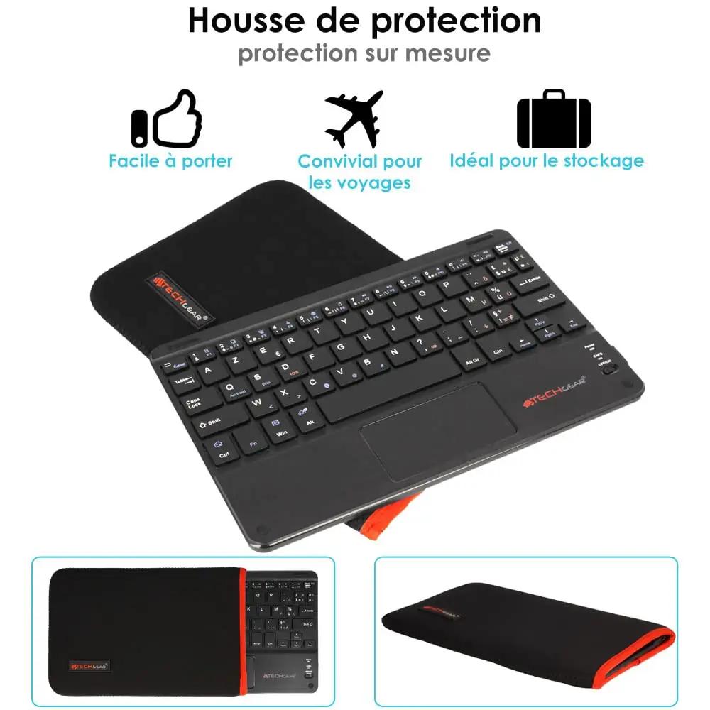 TECHGEAR kerge ABS-klaviatuur koos puuteplaadiga — töö- ja – pilt 6