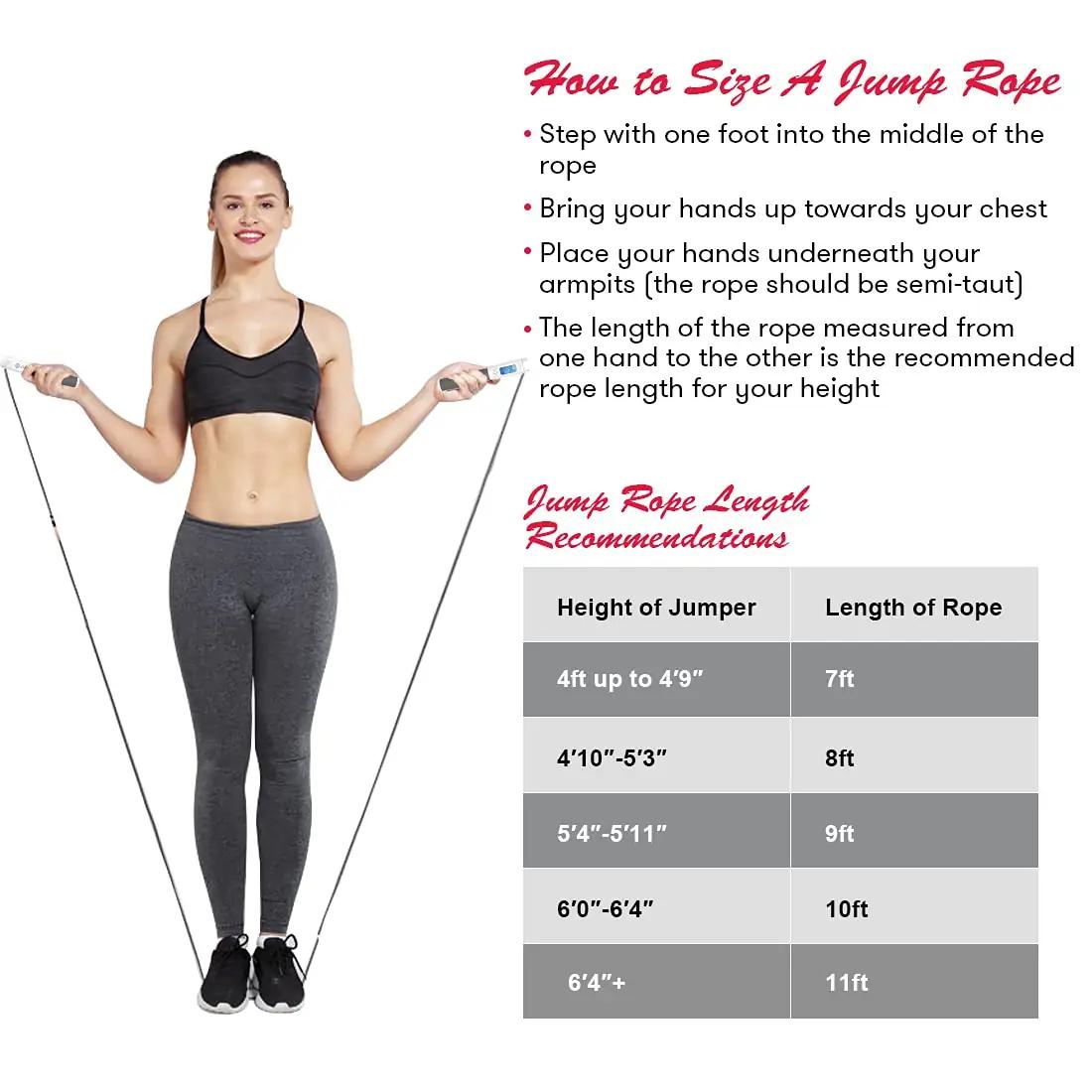 Te-Rich raske PVC hüppenöör tugevaks cardio-treeninguks – pilt 6