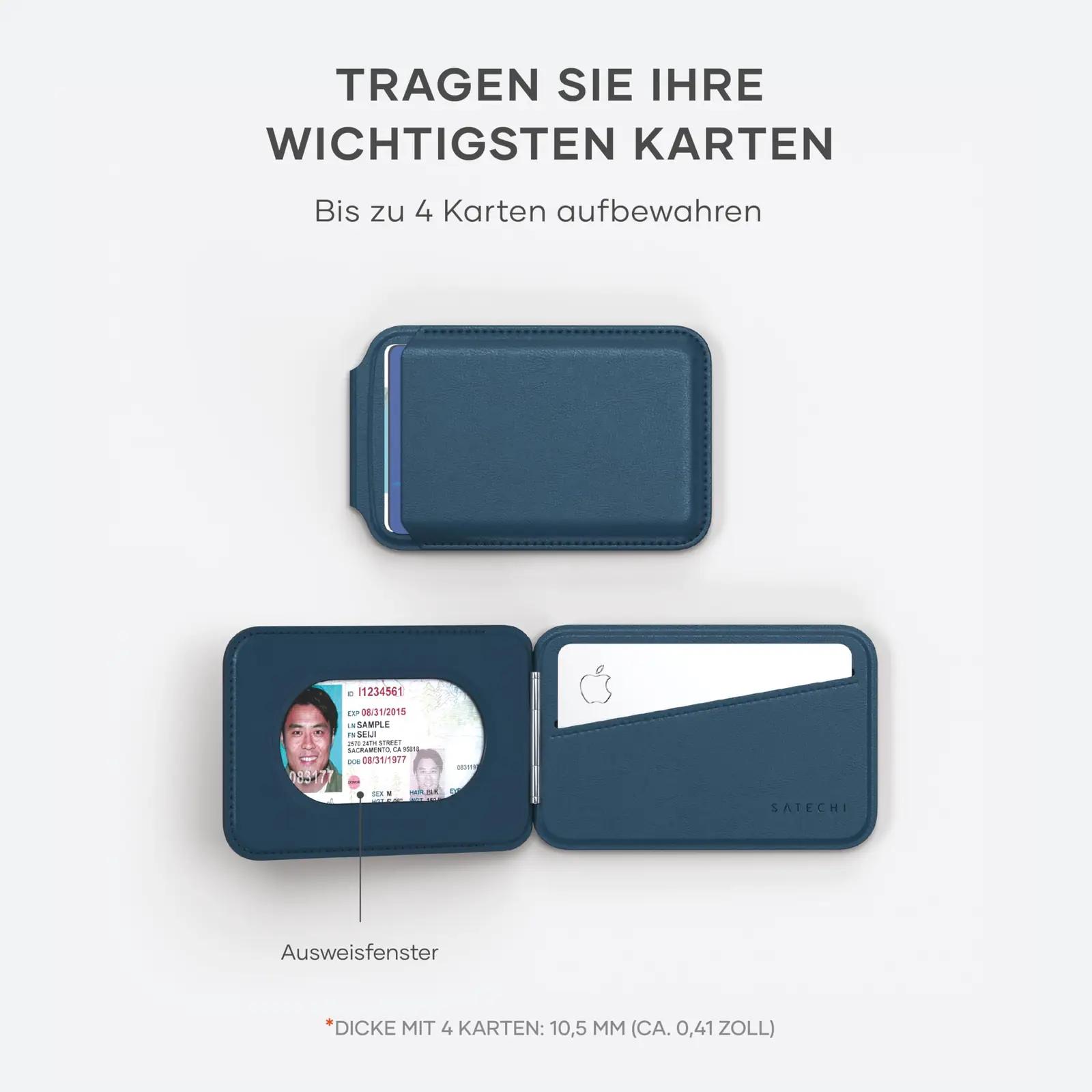 SATECHI minimalistlik Magsafe rahakott – funktsionaalne kingiidee – pakend ja tarvikud