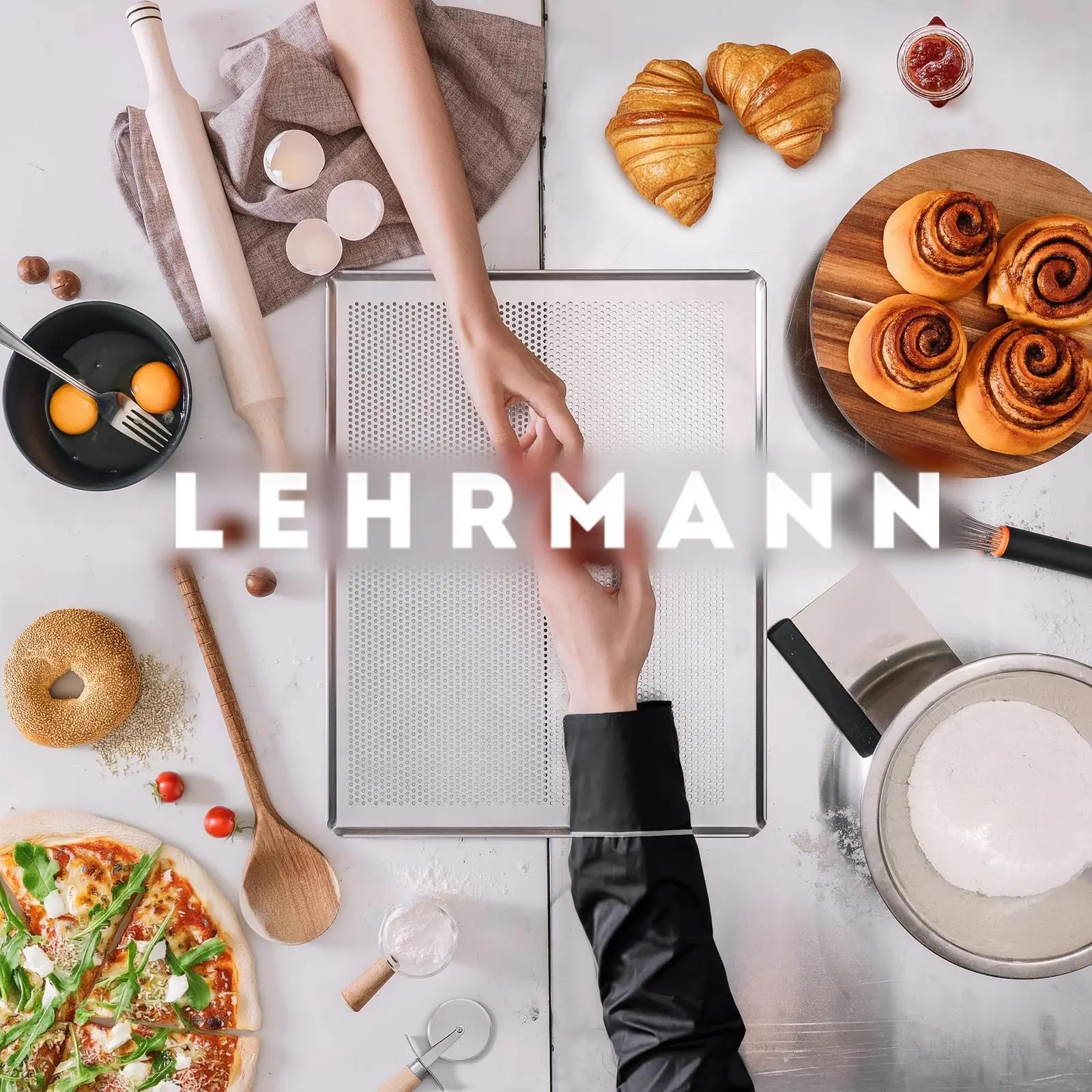 LEHRMANN GMBH alumiiniumist ahjuplaat – ideaalne küpsetamiseks – detailne vaade