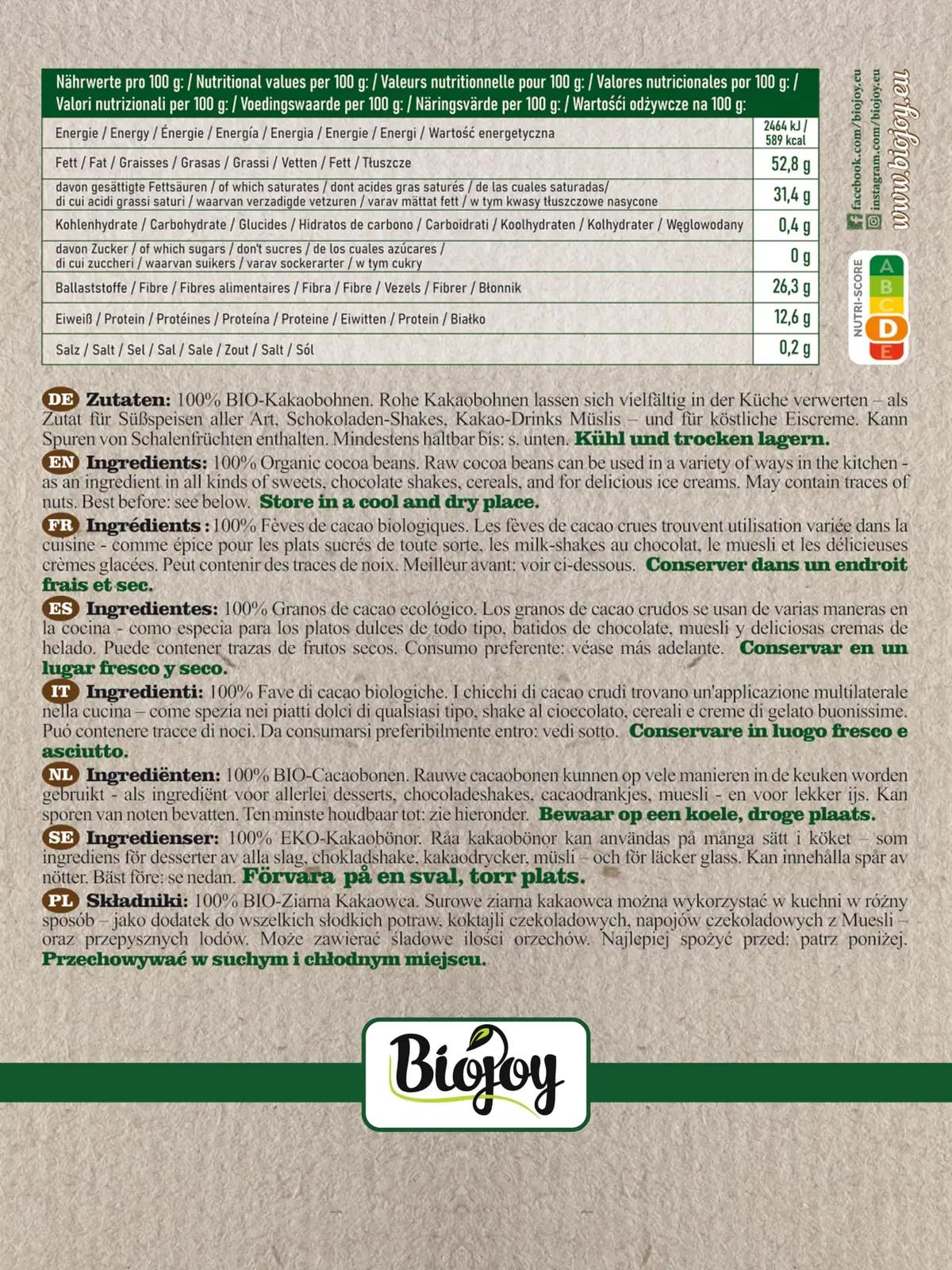 Biojoy toidud ja joogid – detailne lähivaade