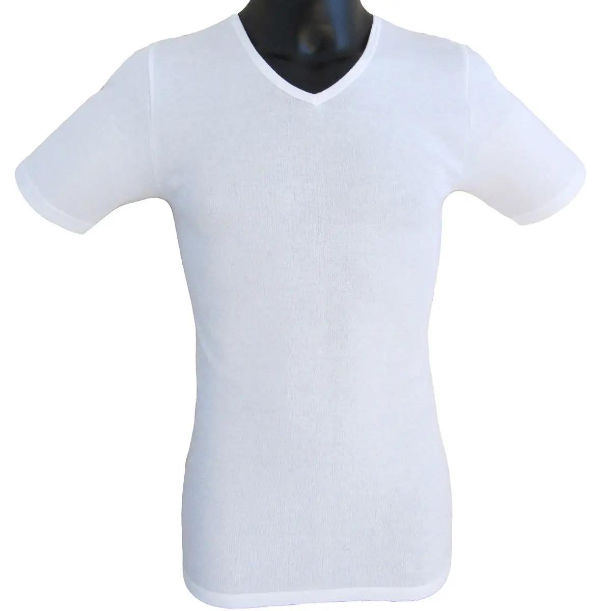 HERMKO pehme 100% biopuuvillast meeste alussärk 4XL, 4-pack – kasutusnäide