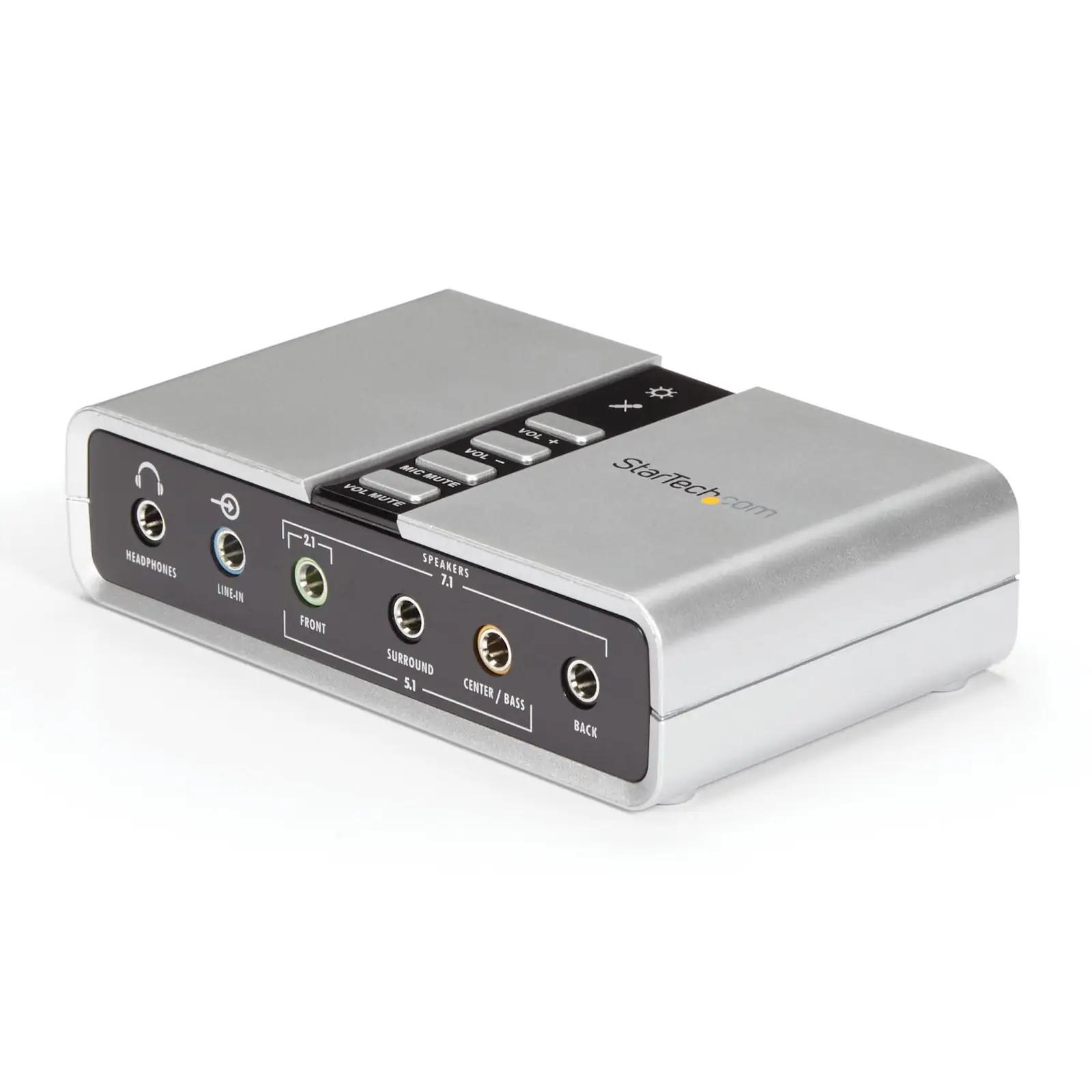 StarTech USB 7.1 helikaart – mitmeväljalahendusega adapter