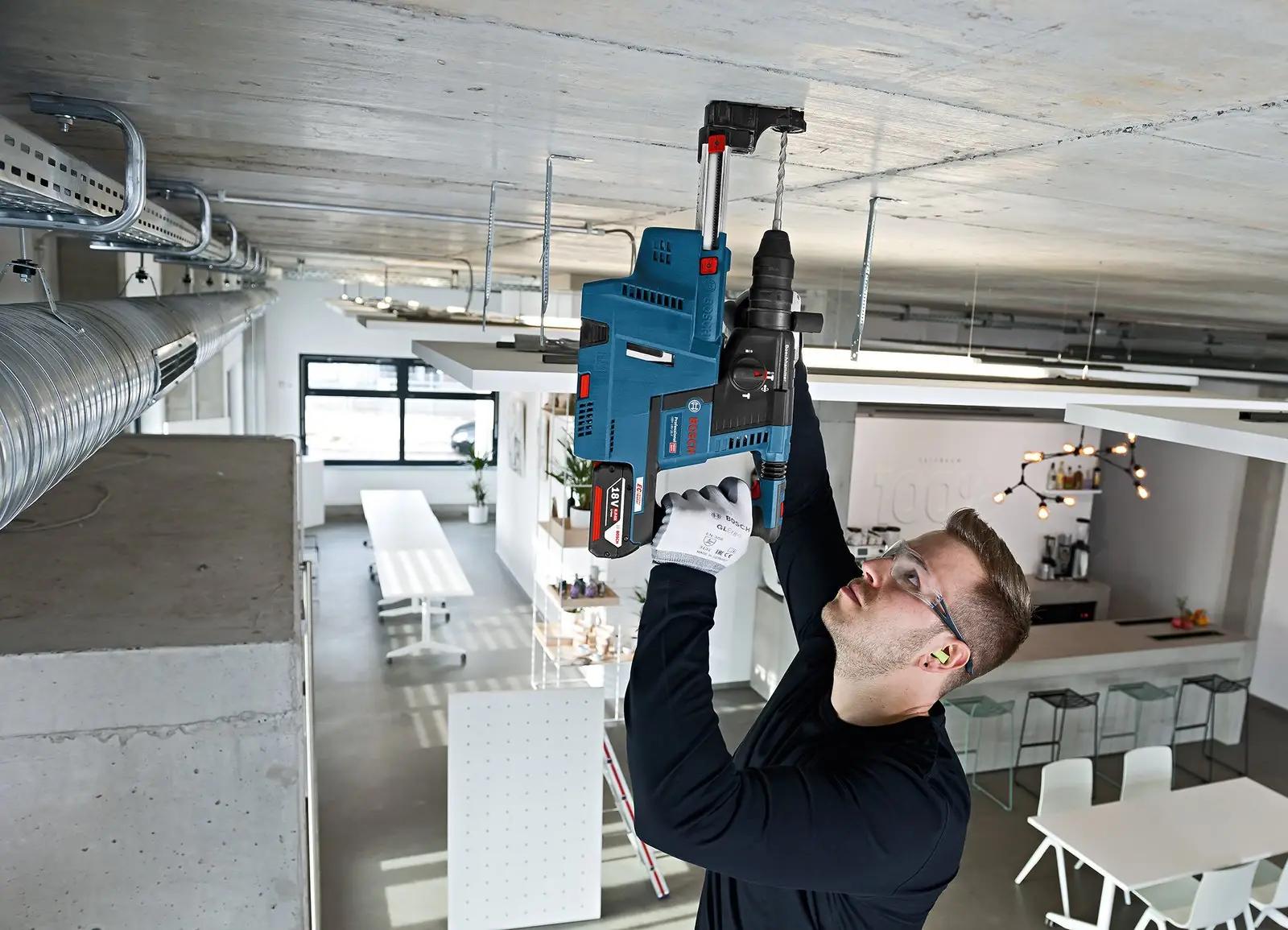 Bosch Professional tolmueraldaja fiberglas-korpusega tööriistale – detailne vaade