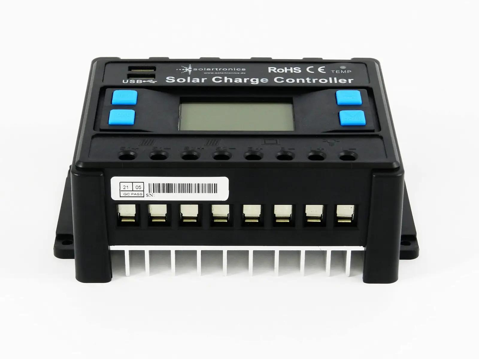 solartronics vastupidav PWM-päikesekontroller 40A – sinine kaitse – pilt 9