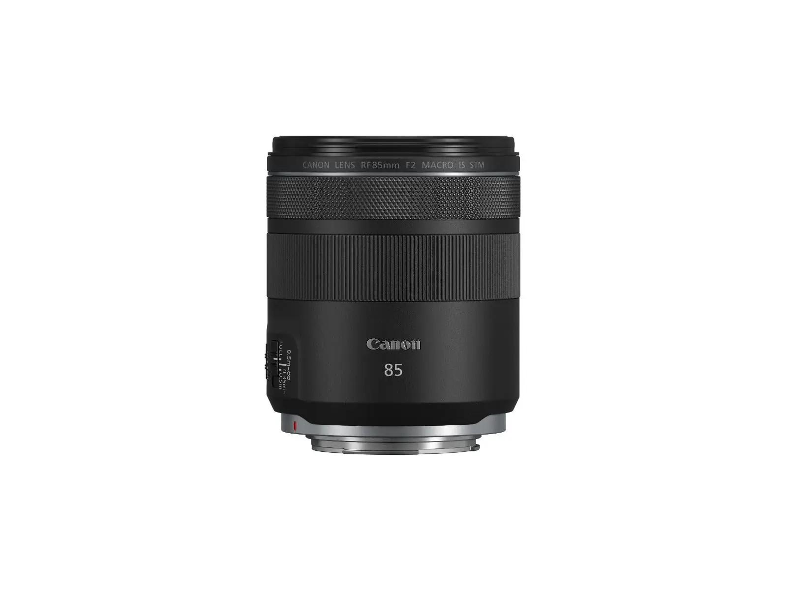 Canon RF 85mm F2 MACRO IS STM peegelkaamera objektiivid – toote esivaade