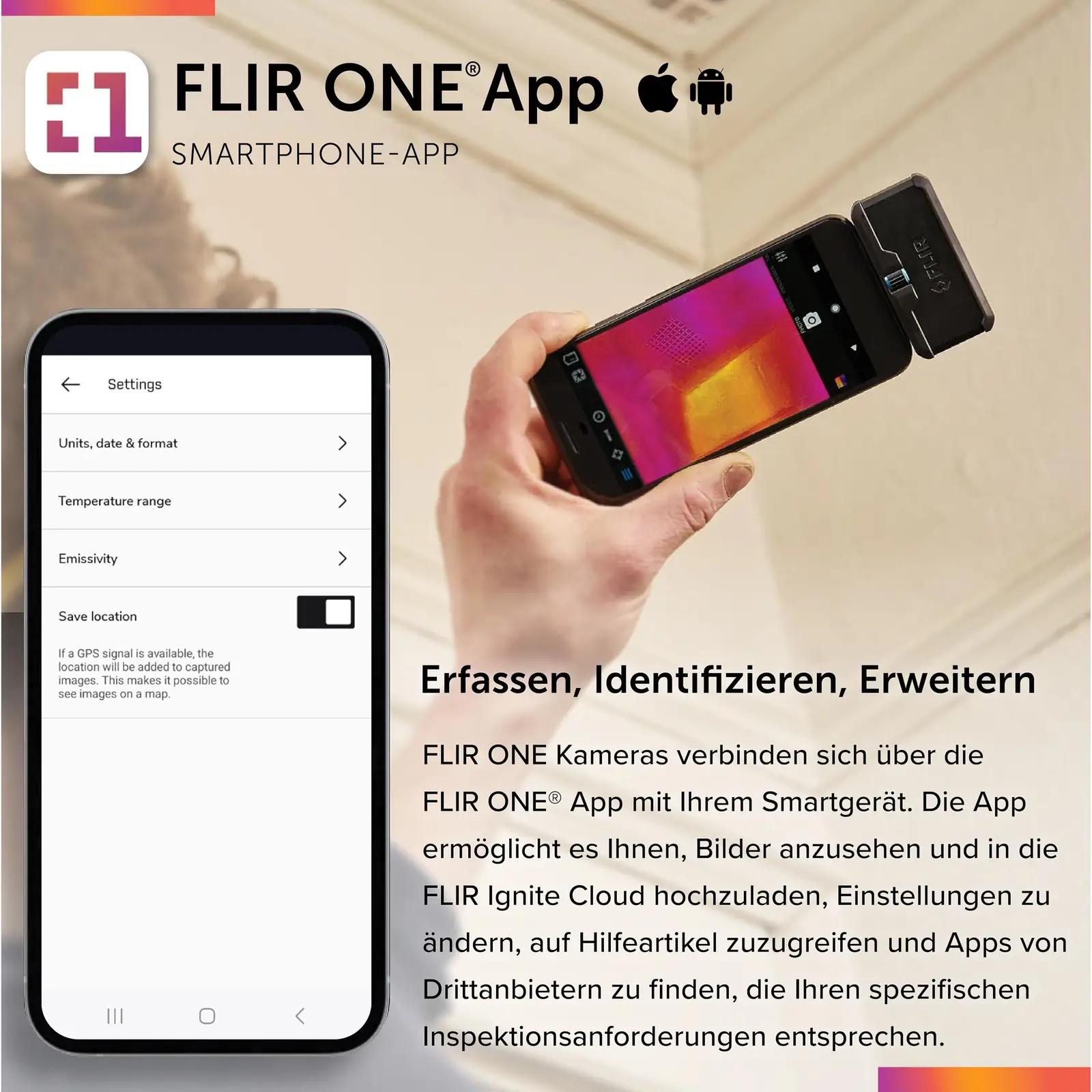 FLIR termokaamera iPhone’ile – kodu‑ ja pro‑kontroll – lisavaade