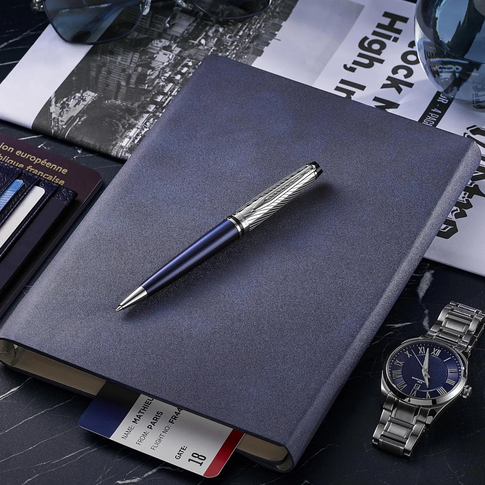 Waterman elegantsne metallist pastakas L’Essence du Bleu – detailne vaade