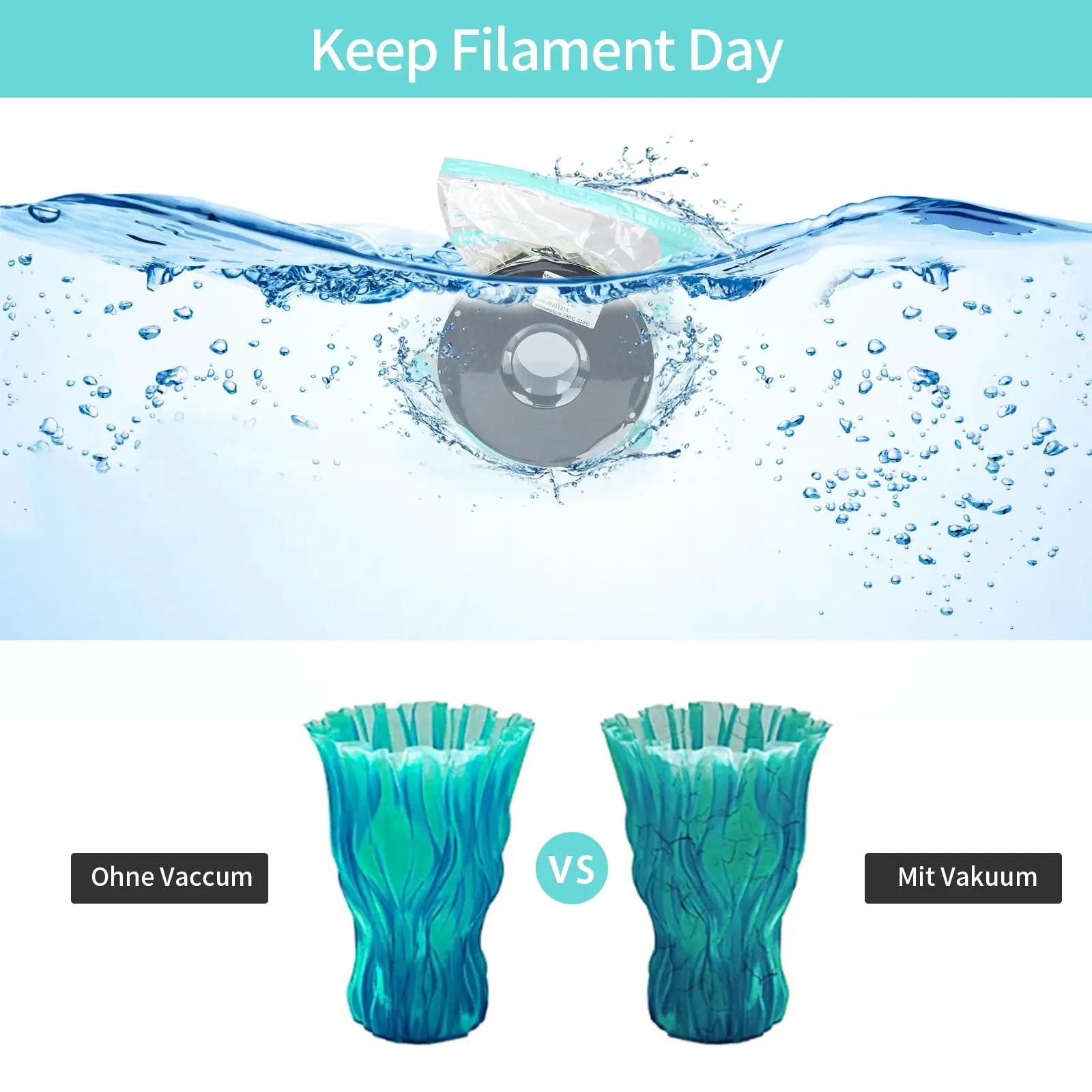 Annalocker vastupidav PA+PE filament ja vaakumkotid komplekt – pakend ja tarvikud