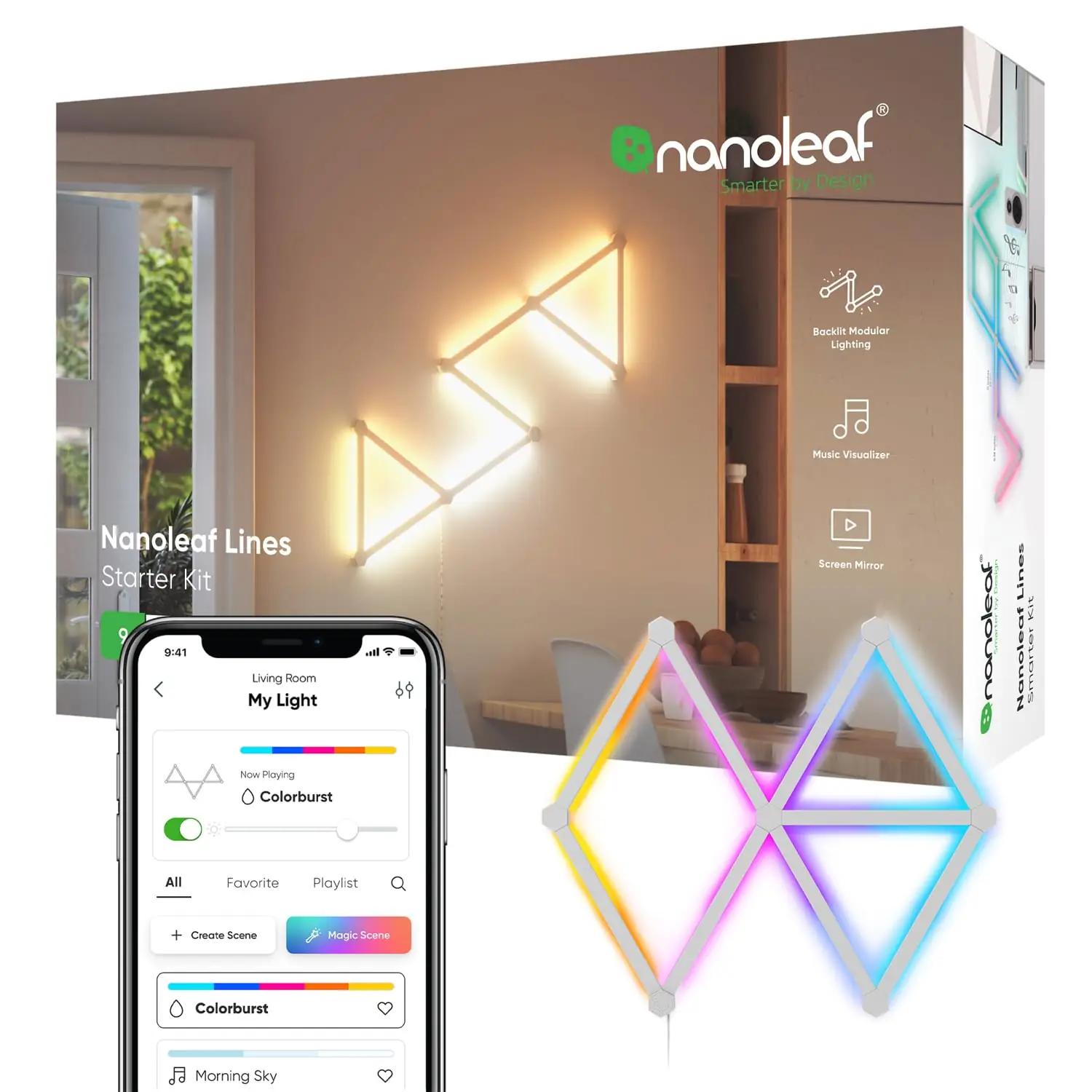 Nanoleaf NL59-K-0002LW-9PK-EU valgustus – toote esivaade
