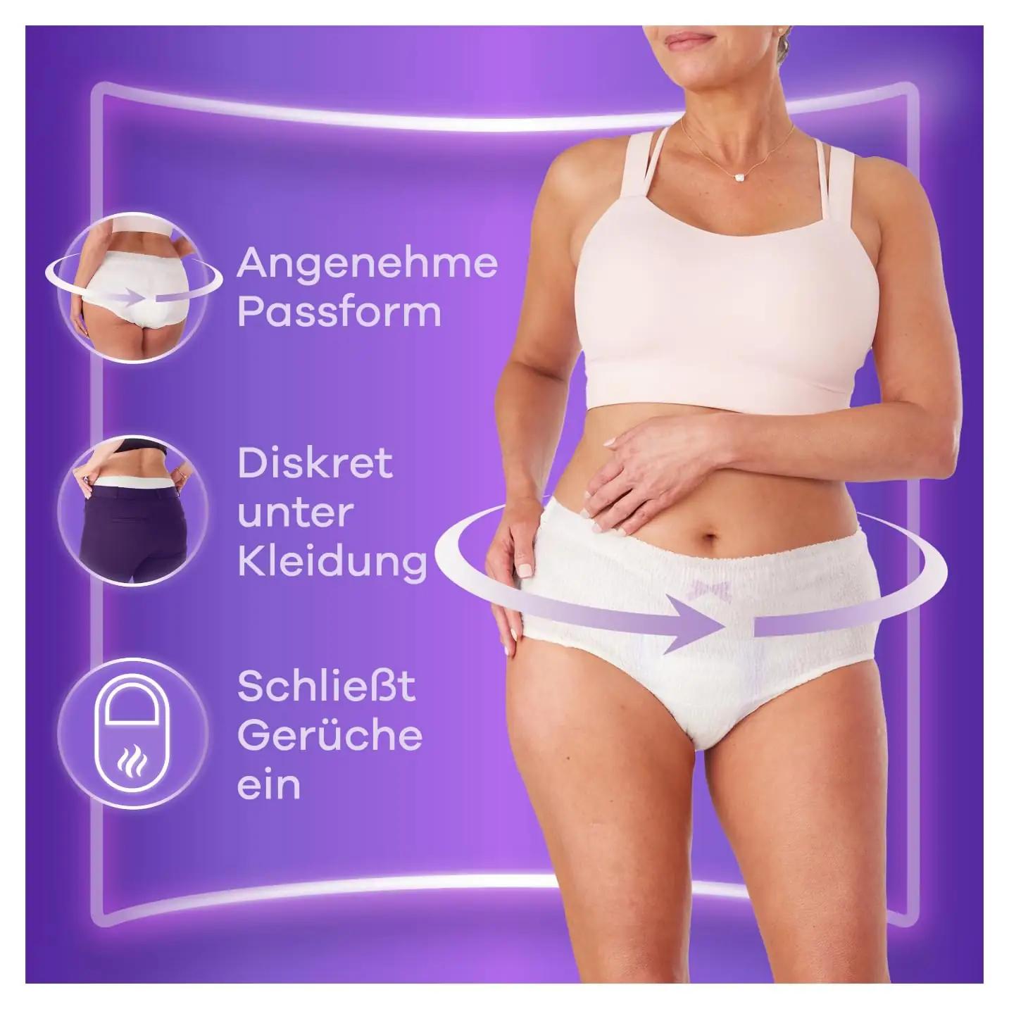 Always Discreet pehme inkontinentsi aluspüksid L – lisavaade