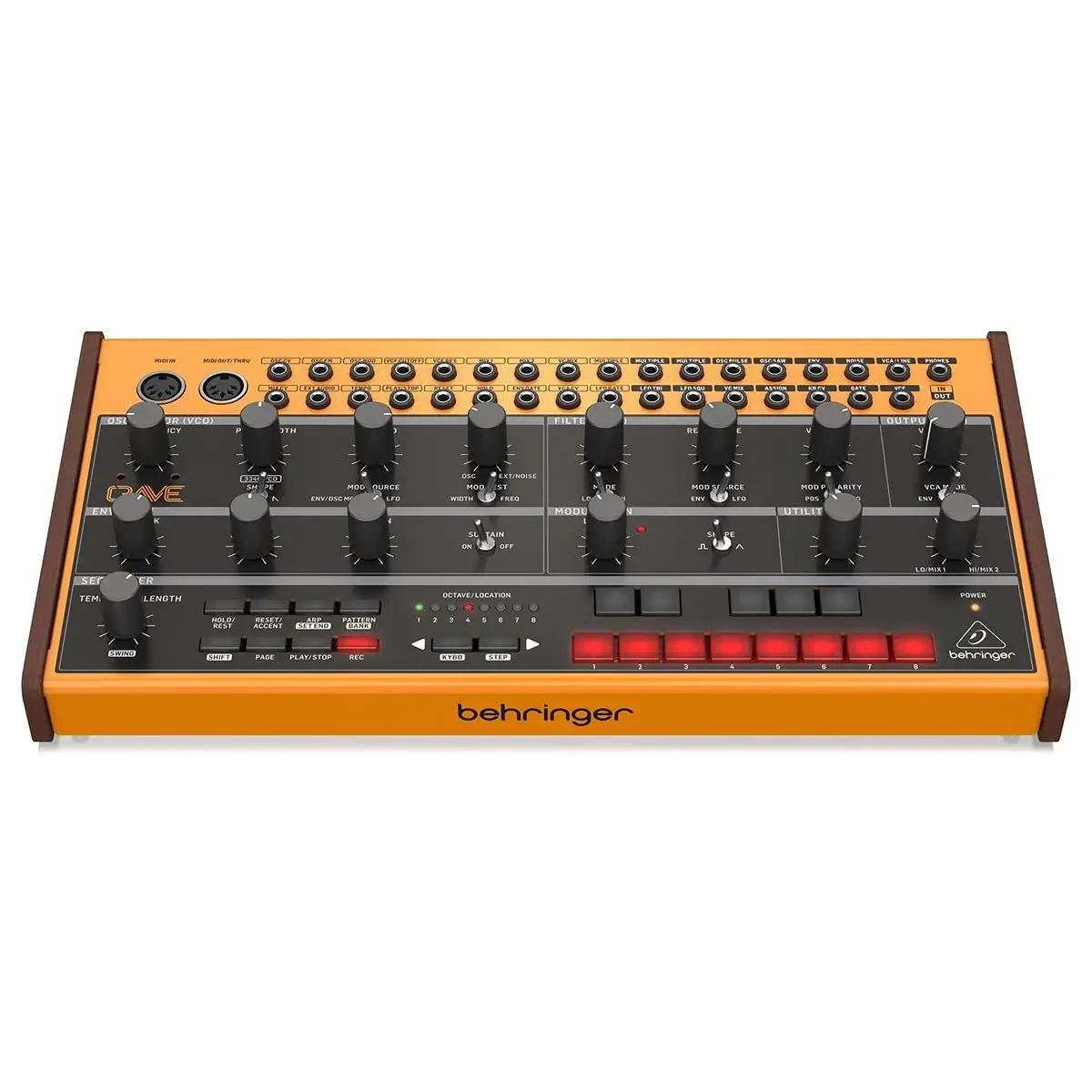 Behringer analoog-sünt CRAVE — kompaktne lavaline heliinstrument – lisavaade