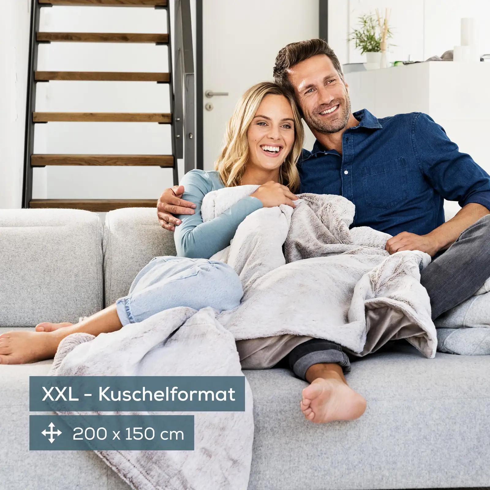 Beurer pehme XXL soojendav tekk 200×150 cm – detailne vaade