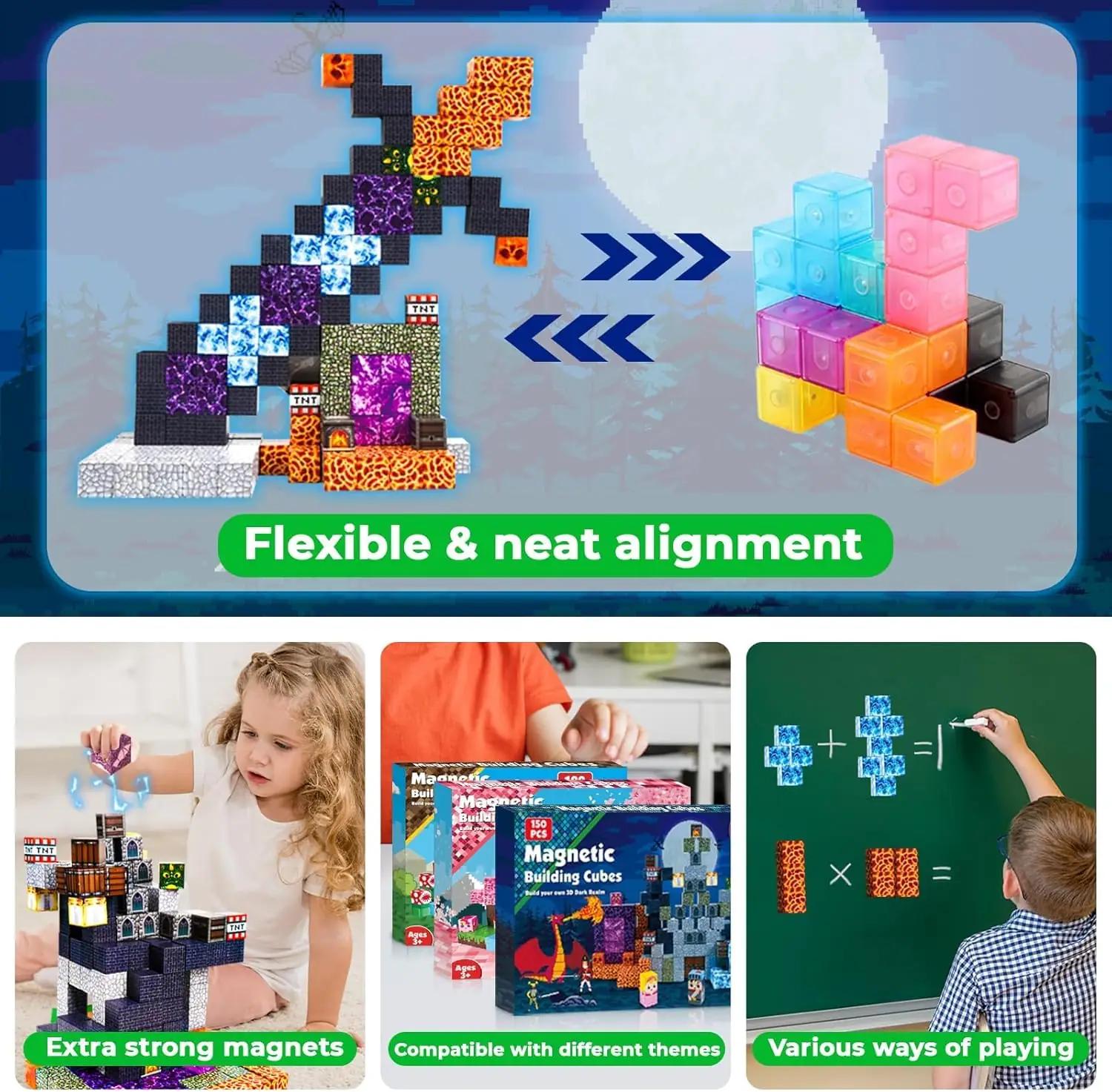 GraceDuck magnetplokid Dark Castle — loov mäng ja kingitus – lisavaade