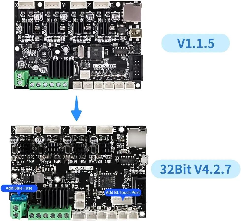 Creality vaikne emaplaat Ender 3 jaoks – sujuv trükk – kasutusnäide