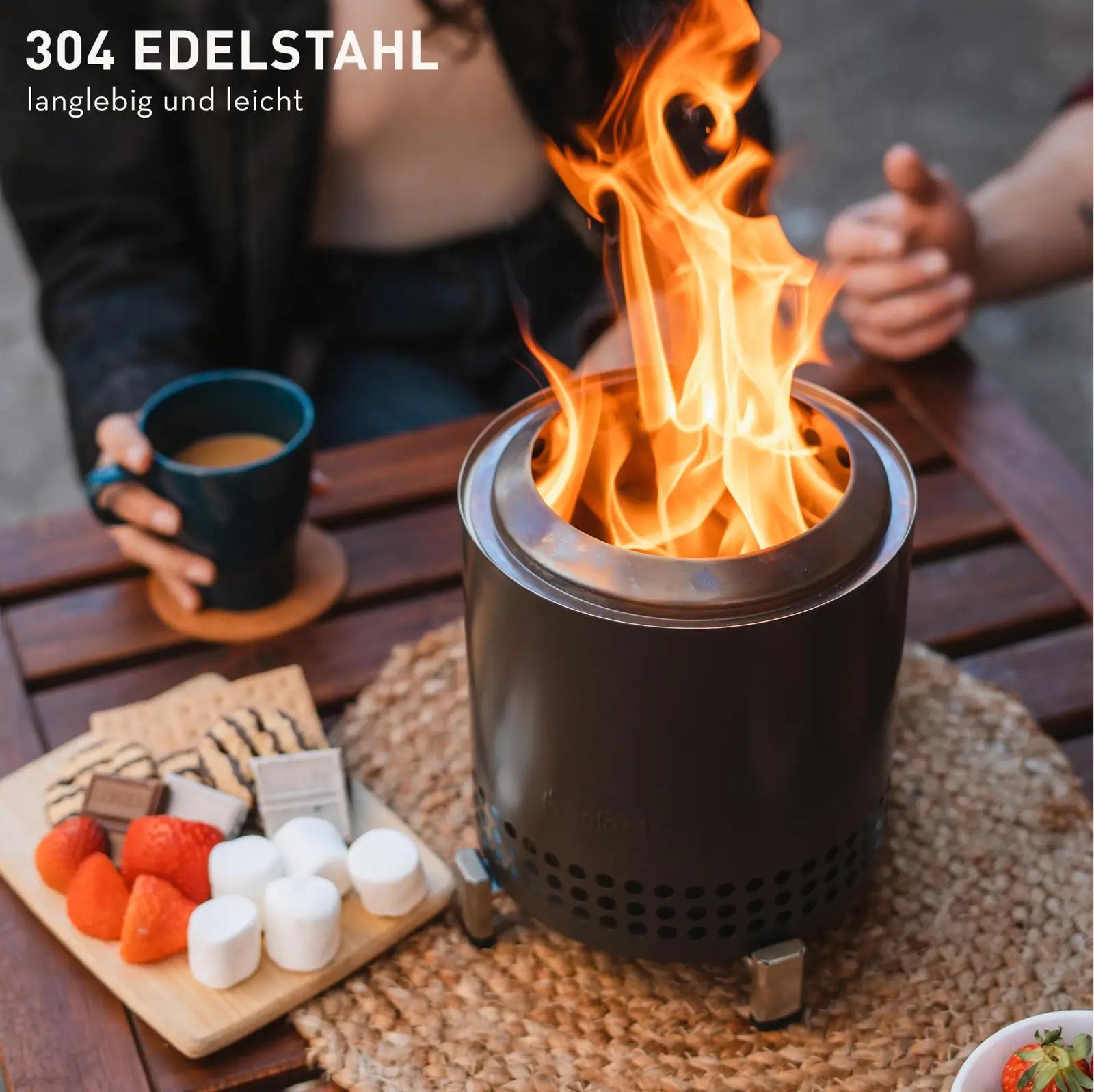 Solo Stove roostevaba lauakamin — kompaktne siseruumivaba tuli – pilt 7