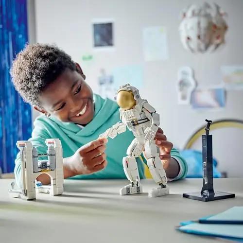 LEGO loovkomplekt 3in1 astronaut ja kosmosekoer – pilt 9