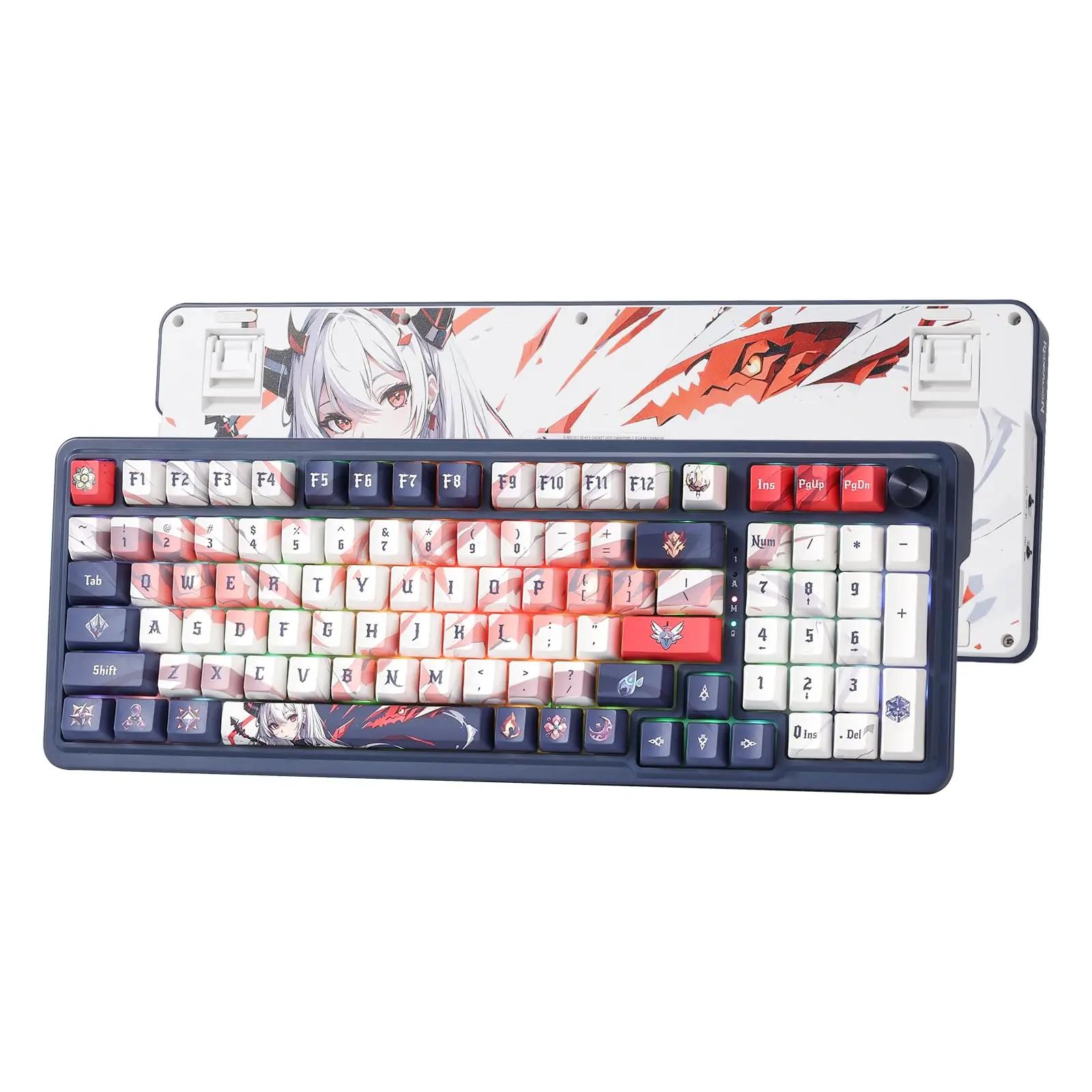 Redragon mänguklahvistik kestva silikoonkattega ja RGB