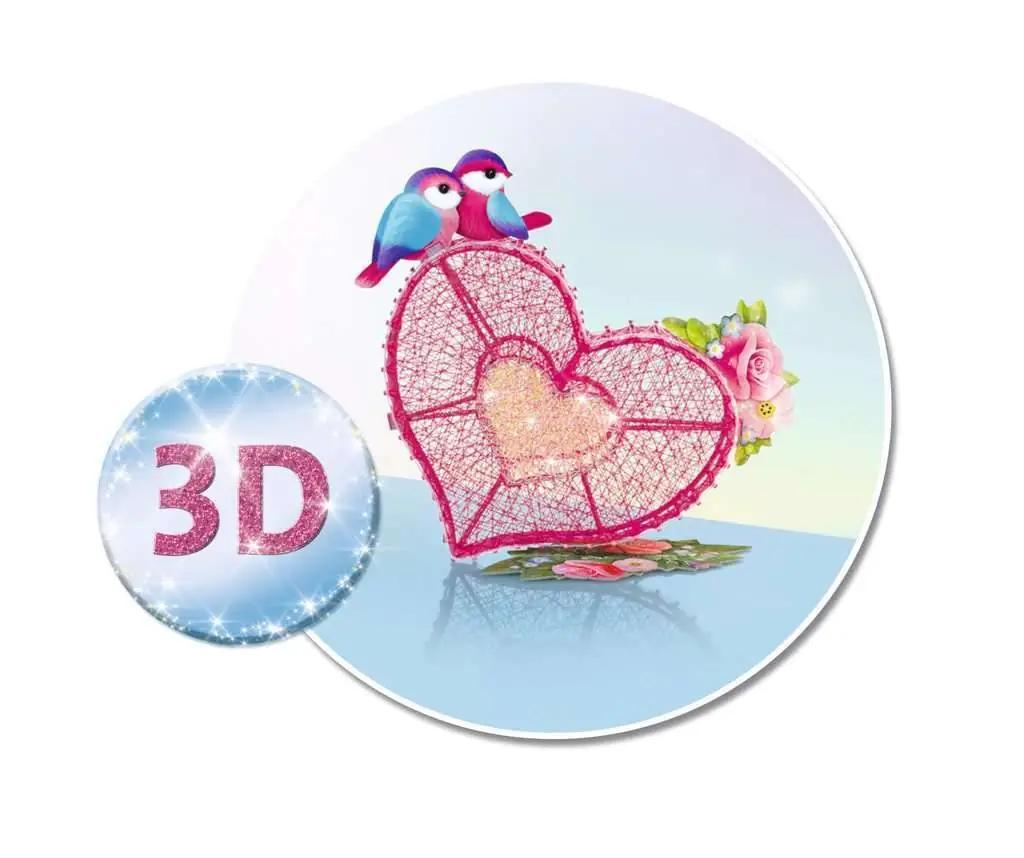 Ravensburger käsitöökomplekt – String it Maxi 3D-süda kingituseks – pilt 8