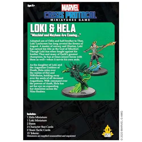 Atomic Mass Games: plastikust Marvel Loki ja Hela komplekt – detailne vaade