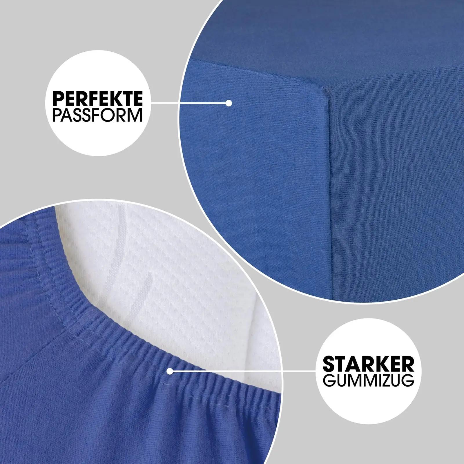 CelinaTex pehme Jersey voodilina Lucina — 140–160×200 cm – kasutusnäide