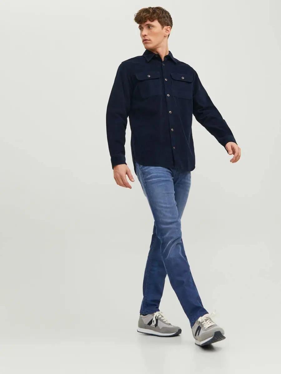 JACK & JONES sinine denim sini-materjalist klassikaline – pilt 9