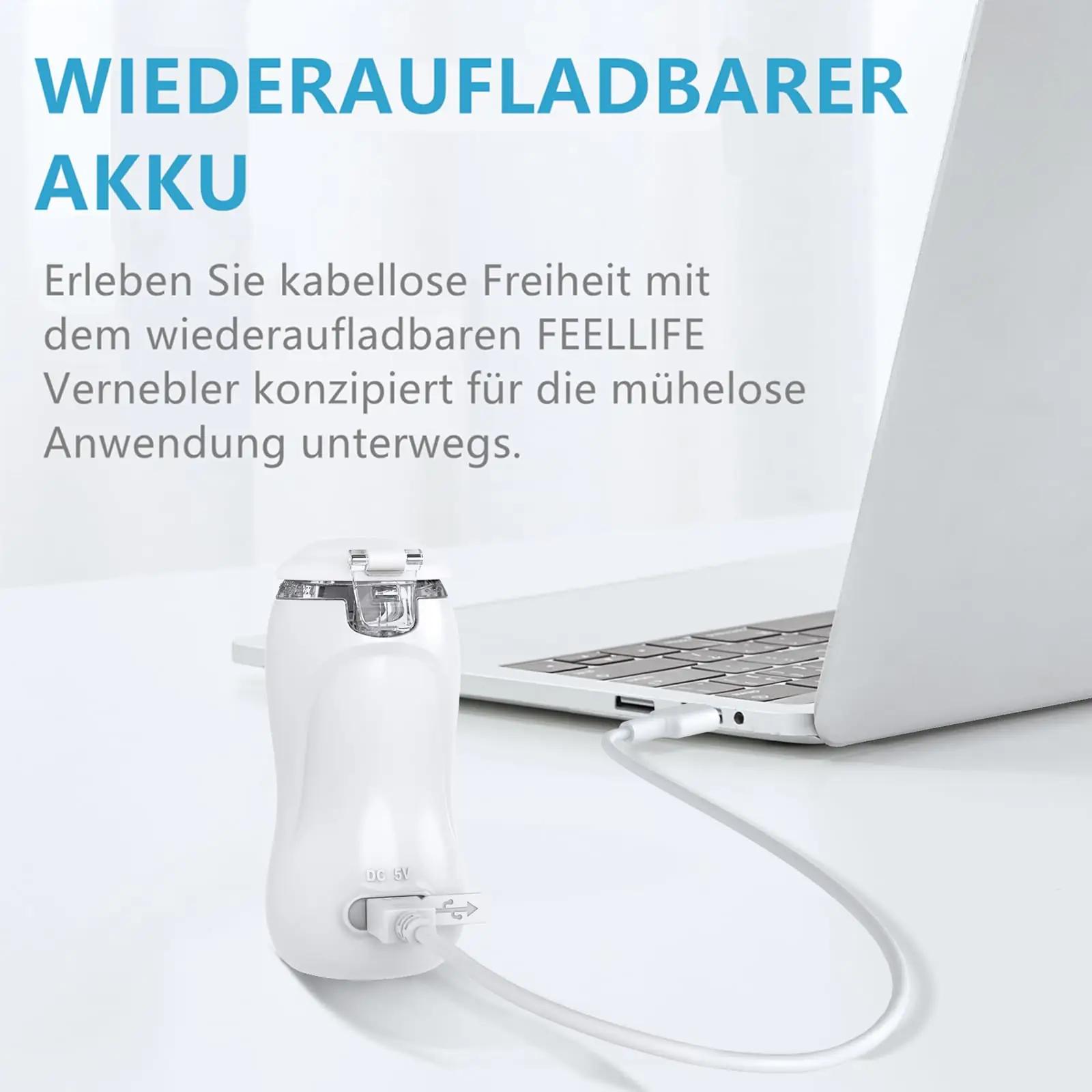 FEELLIFE vaikne lastele mõeldud nebulisaator — kompaktne inhaler – pilt 6