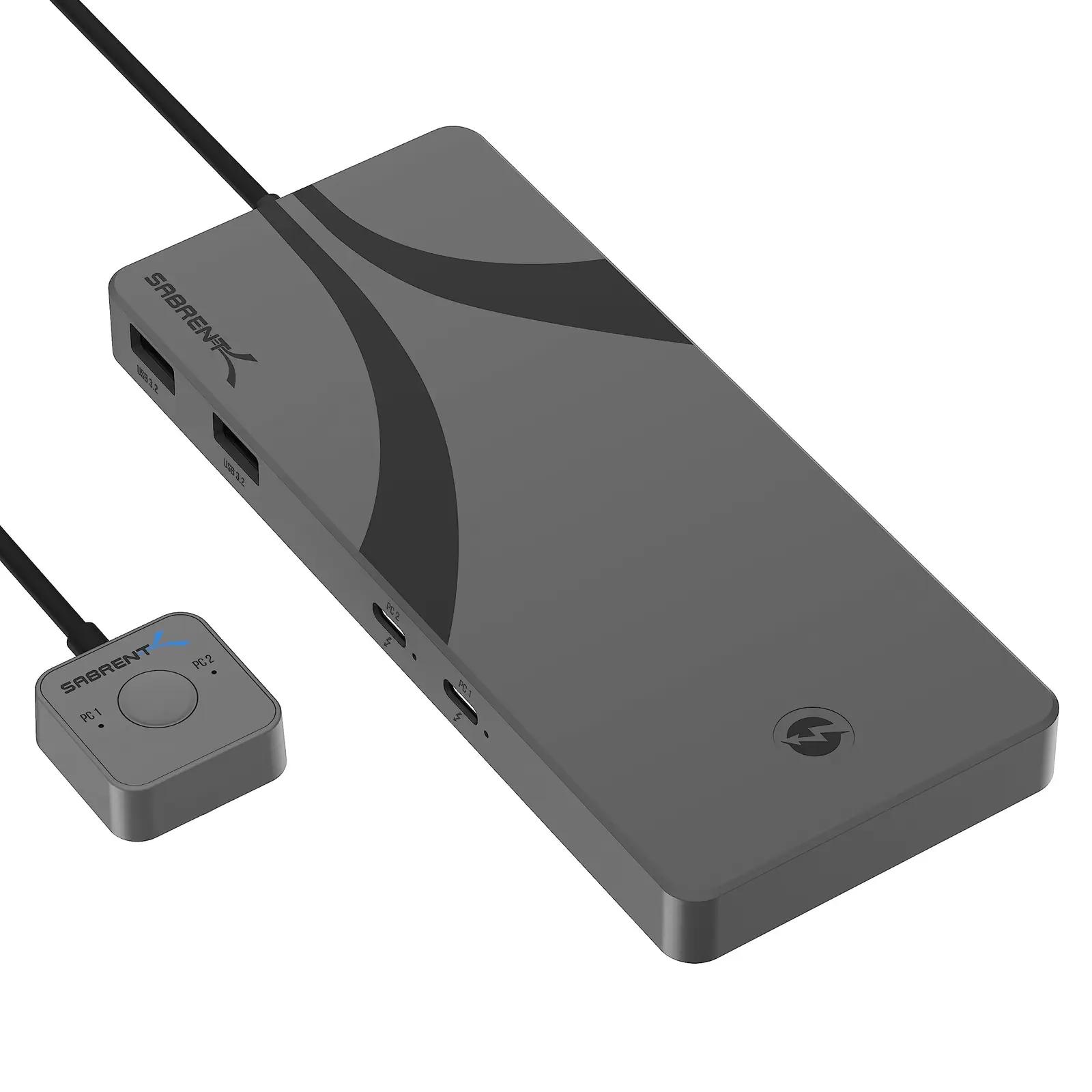 SABRENT alumiiniumist KVM ja laadimine 60W – SB-TB4K
