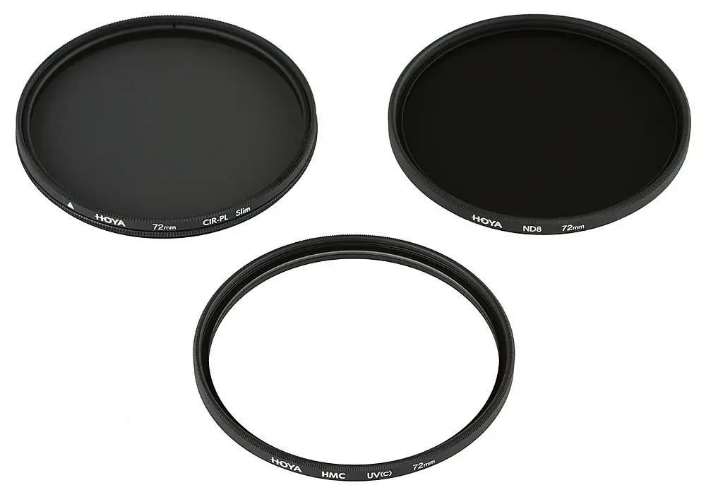 Hoya kvaliteetne 58mm filtrikomplekt – kaitse ja loovus – detailne vaade