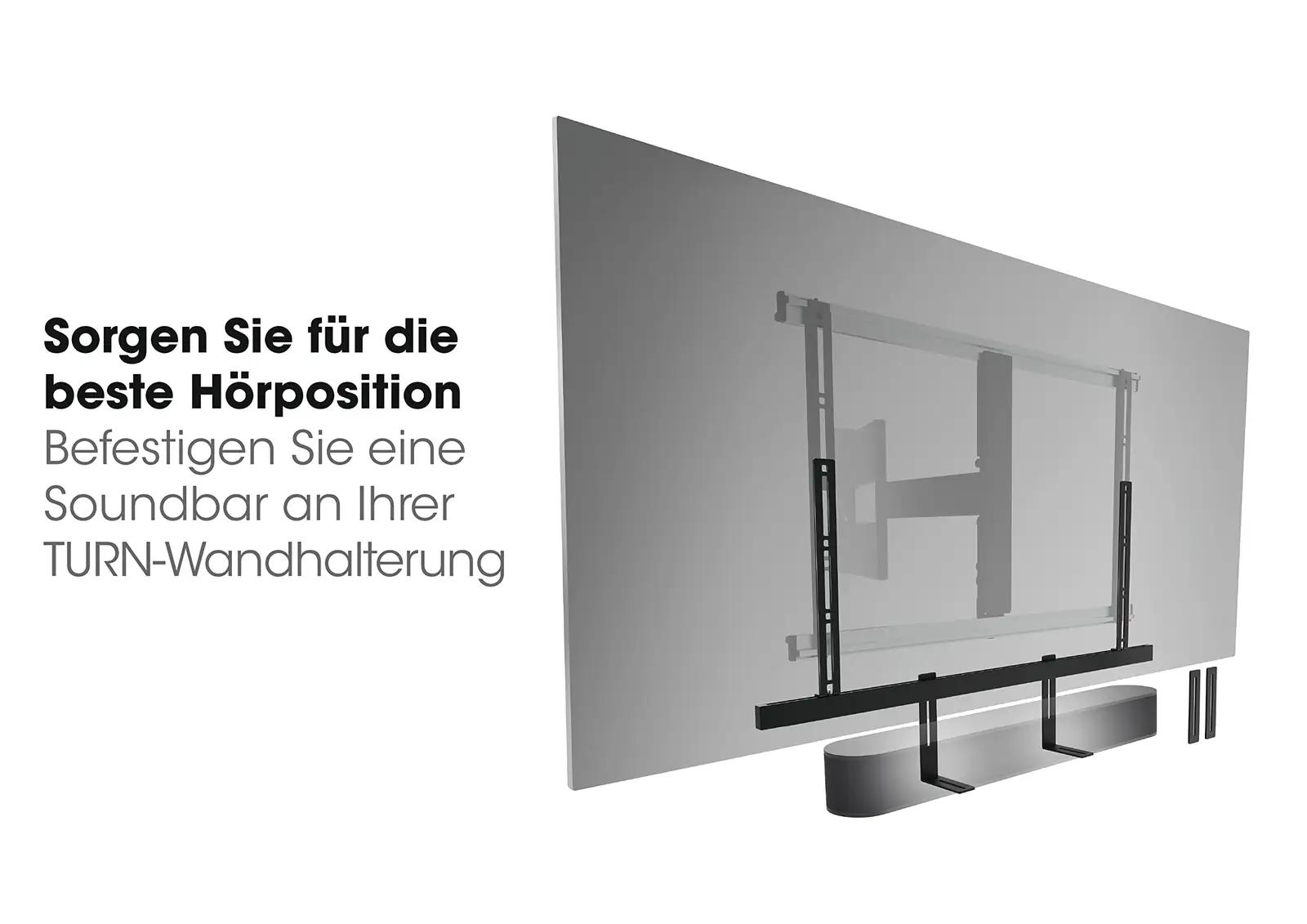 Vogel’s universaalne metallist soundbar-kinnitus – pakend ja tarvikud