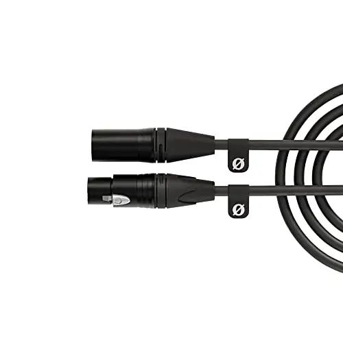 RØDE vastupidav XLR-kaabel 3 m — stabiilne ühendus mikrofoni – pakend ja tarvikud