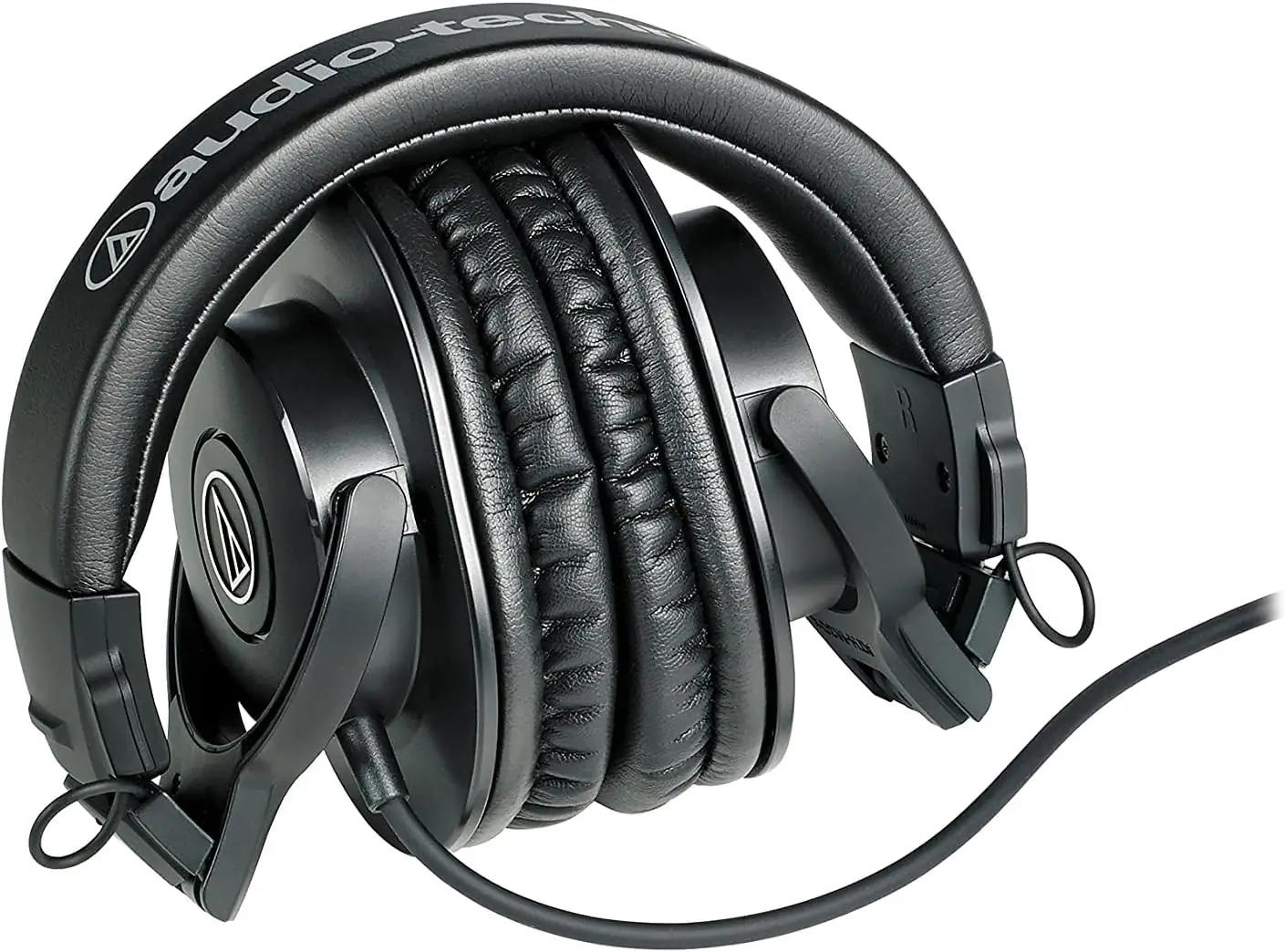 Audio-Technica ATH-M30x muusikariistad ja dj-varustus – detailne lähivaade