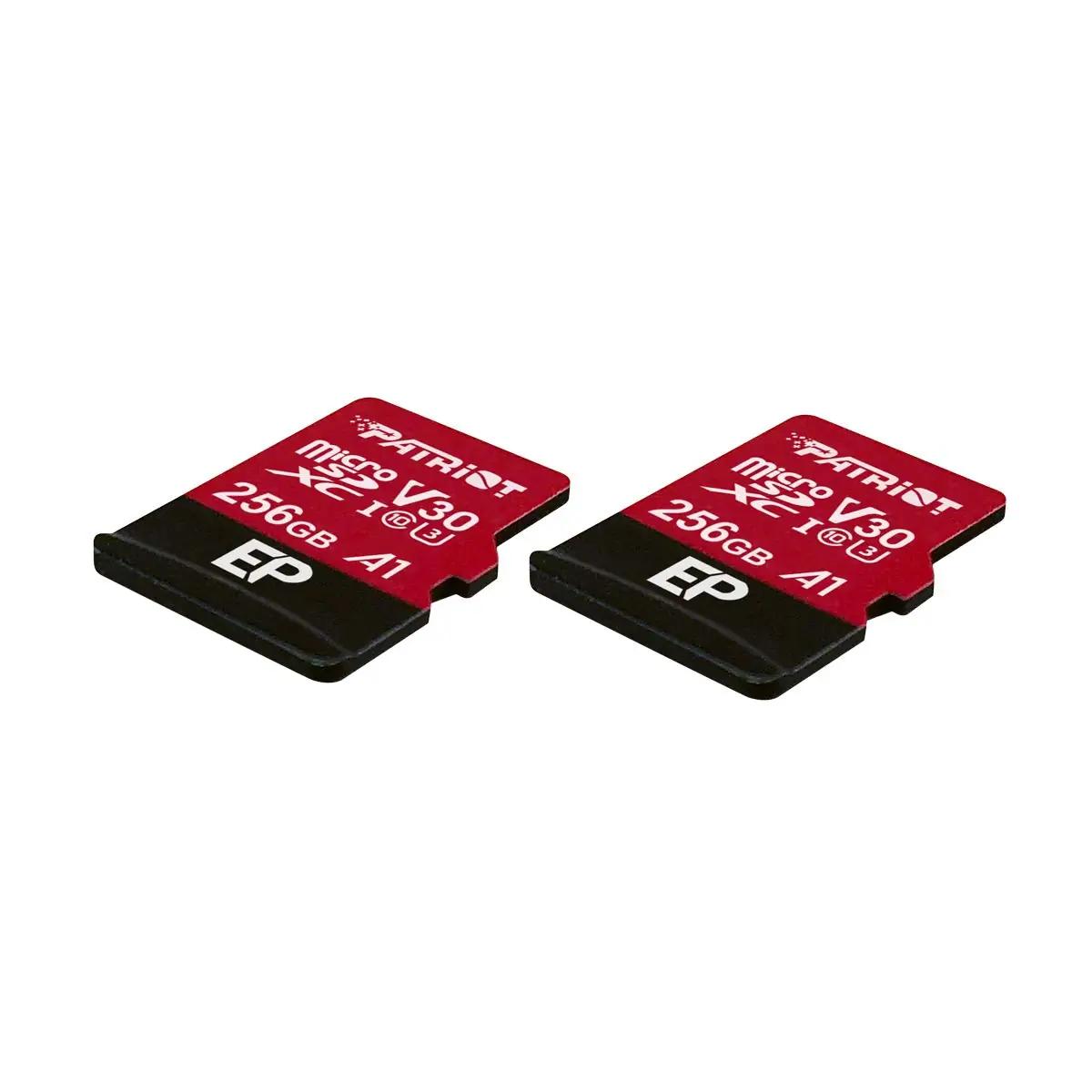 Patriot Memory 256GB microSD kaart – kiirust ja vastupidavust – detailne vaade