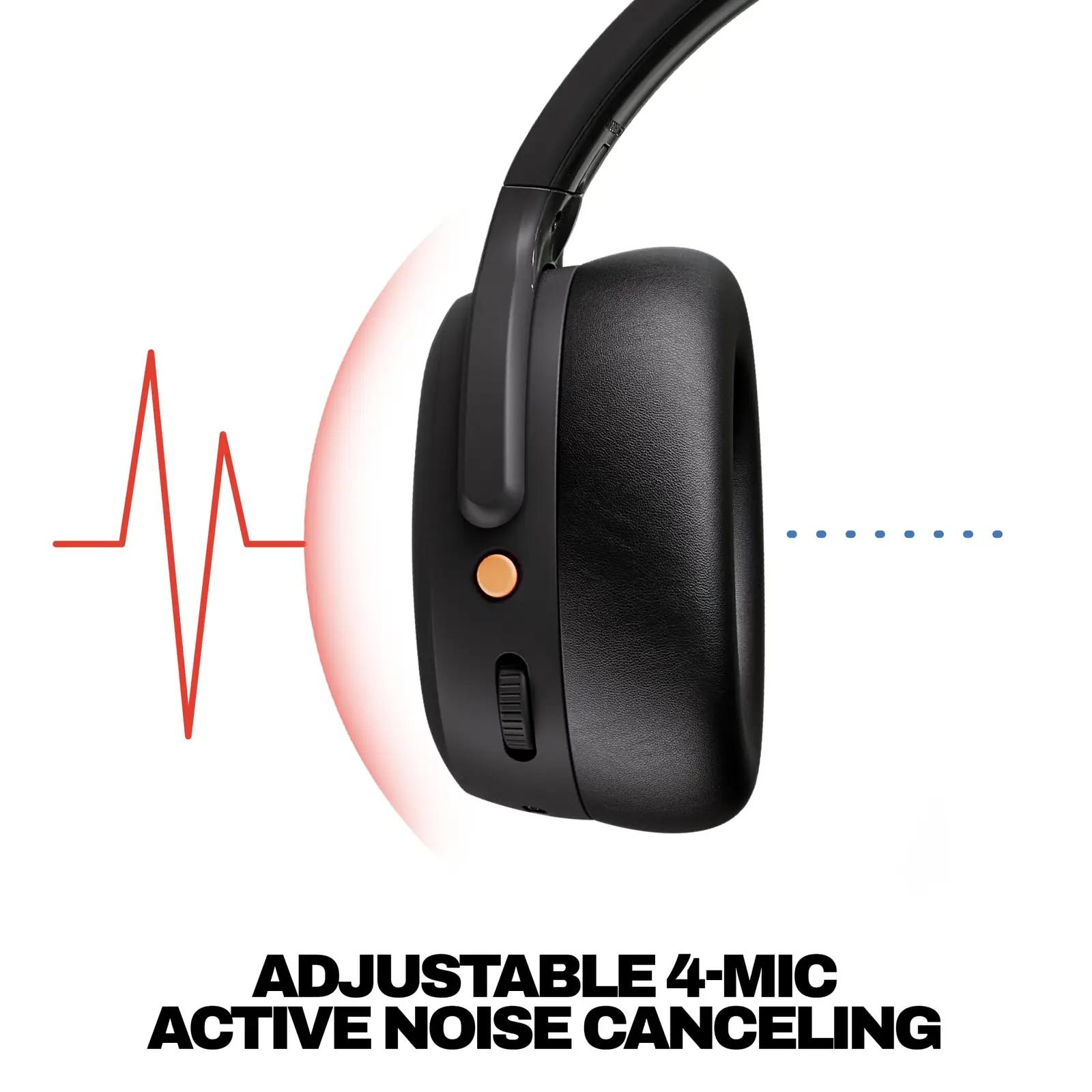 Skullcandy mugav mürasummutav kõrvaklappide komplekt – tugev bass – lisavaade