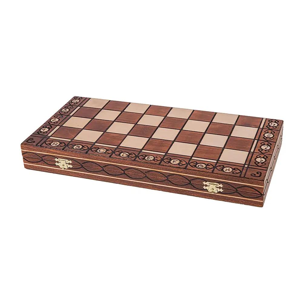 SQUARE GAME puidust malekomplekt – elegantne mänguasi kingituseks – pilt 9