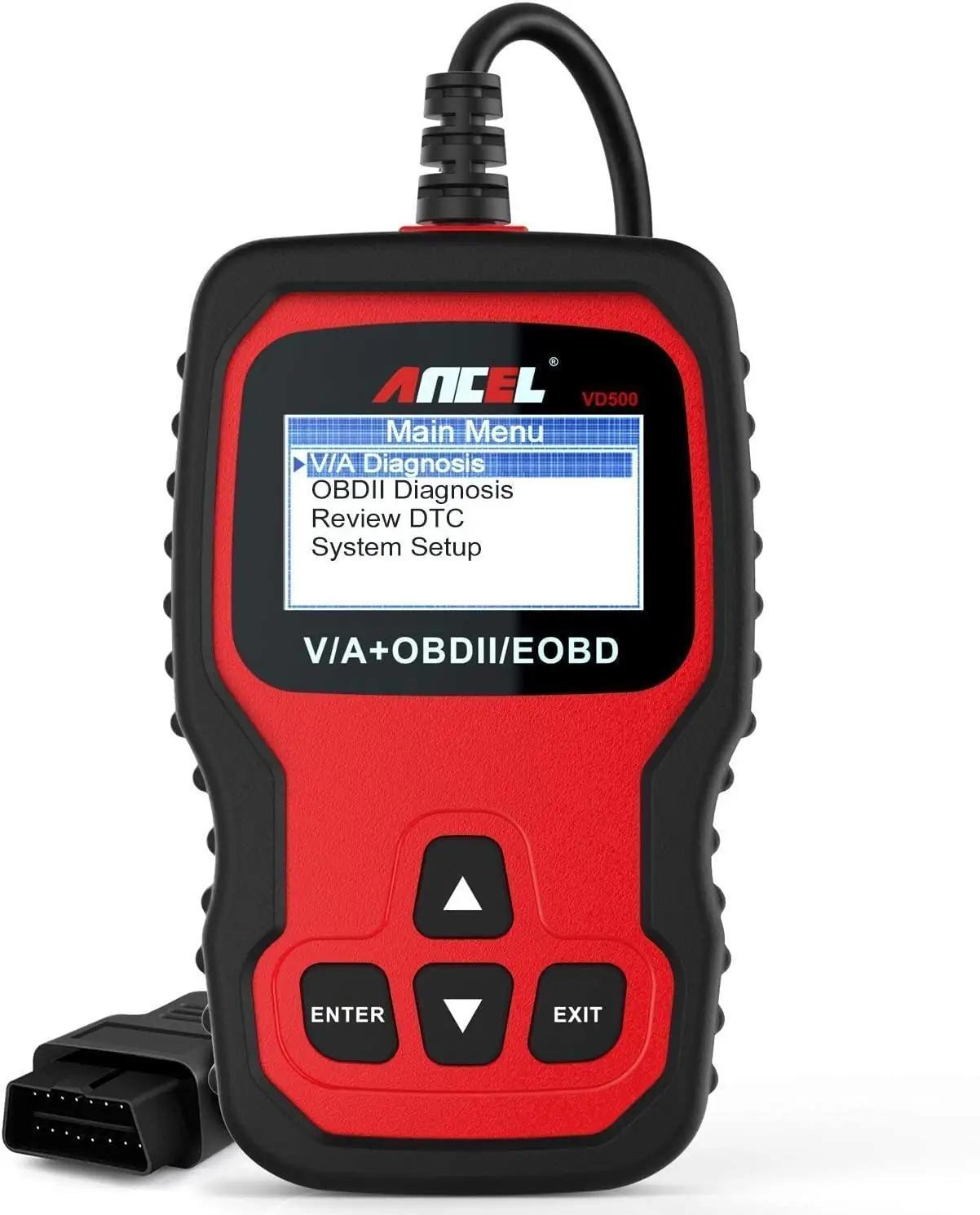 ANCEL VD500Pro auto-OBD diagnoosija – täpne probleemide lugemine – pilt 8