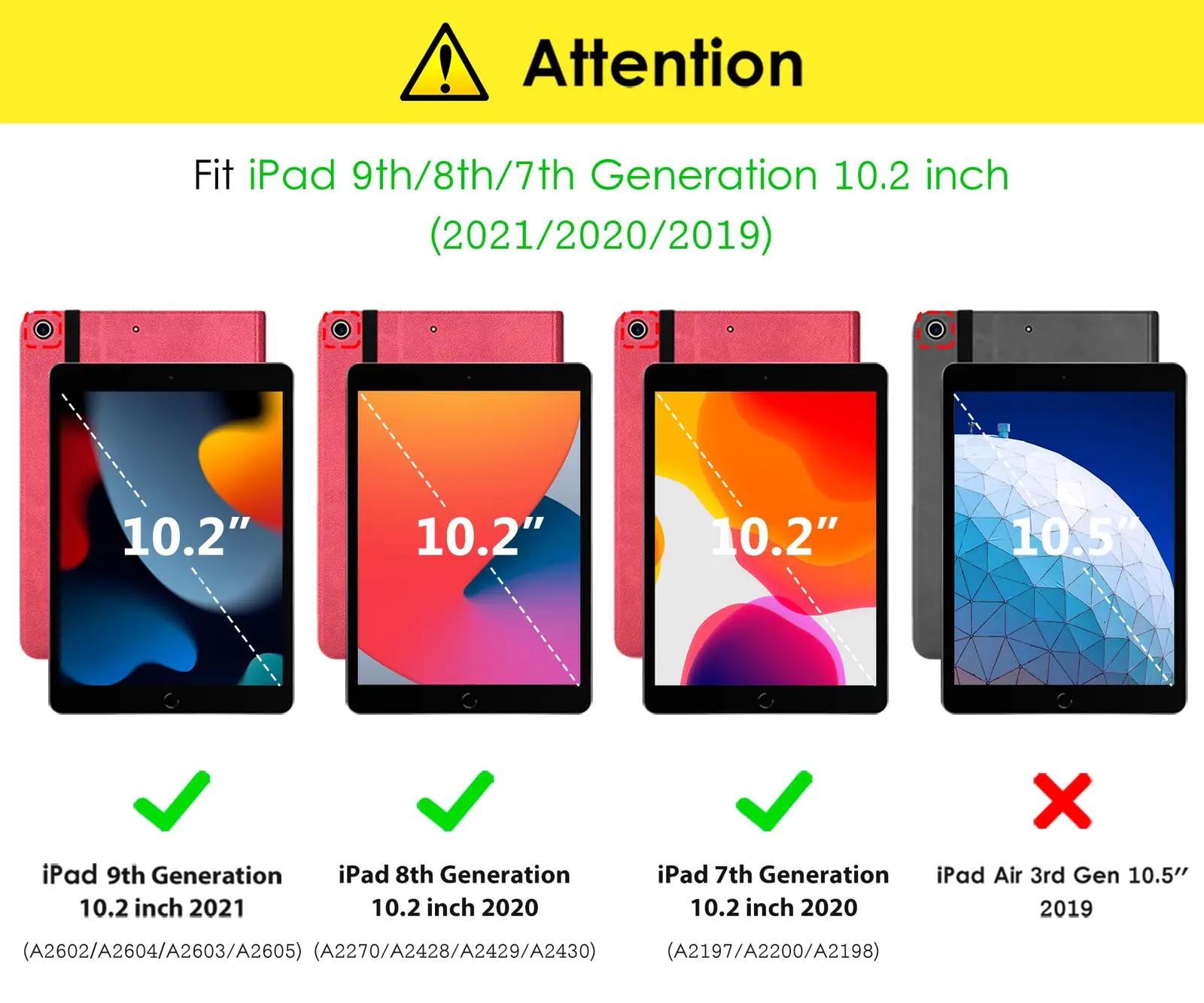 DTTO premium nahkne iPad 10,2″ kaitsekaitse — äriline stiil – kasutusnäide